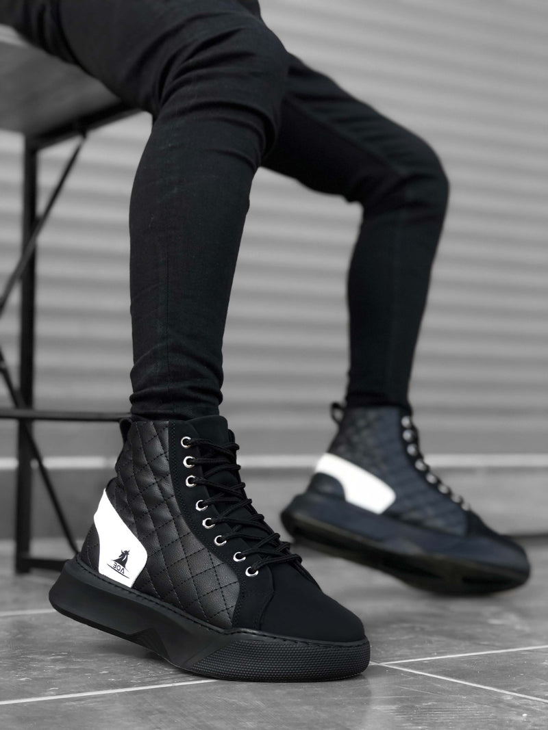 BA0159 Men's Sneaker High-Sole Sports Boots - STREETMODE™