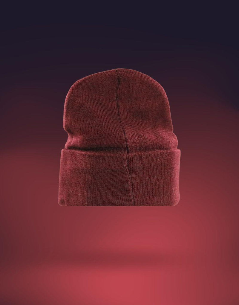 Basic Folded Daily Beret Claret Red - STREETMODE™