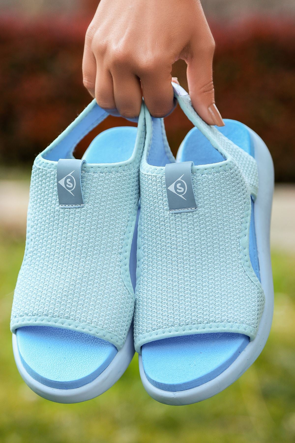 Begonia Baby Blue Women's Daily Sandals - STREETMODE™