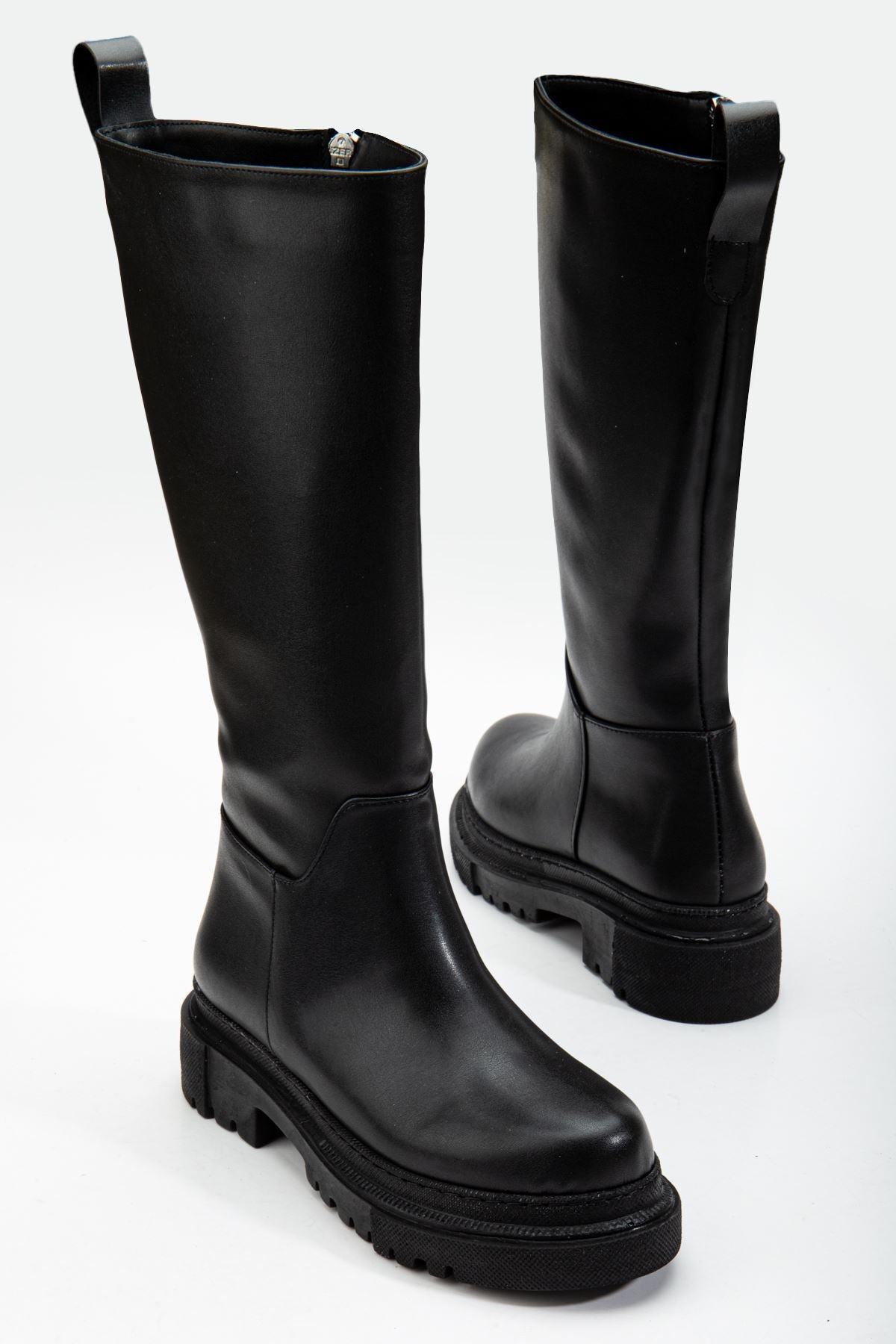 Black Skin Women's Boots - STREETMODE™