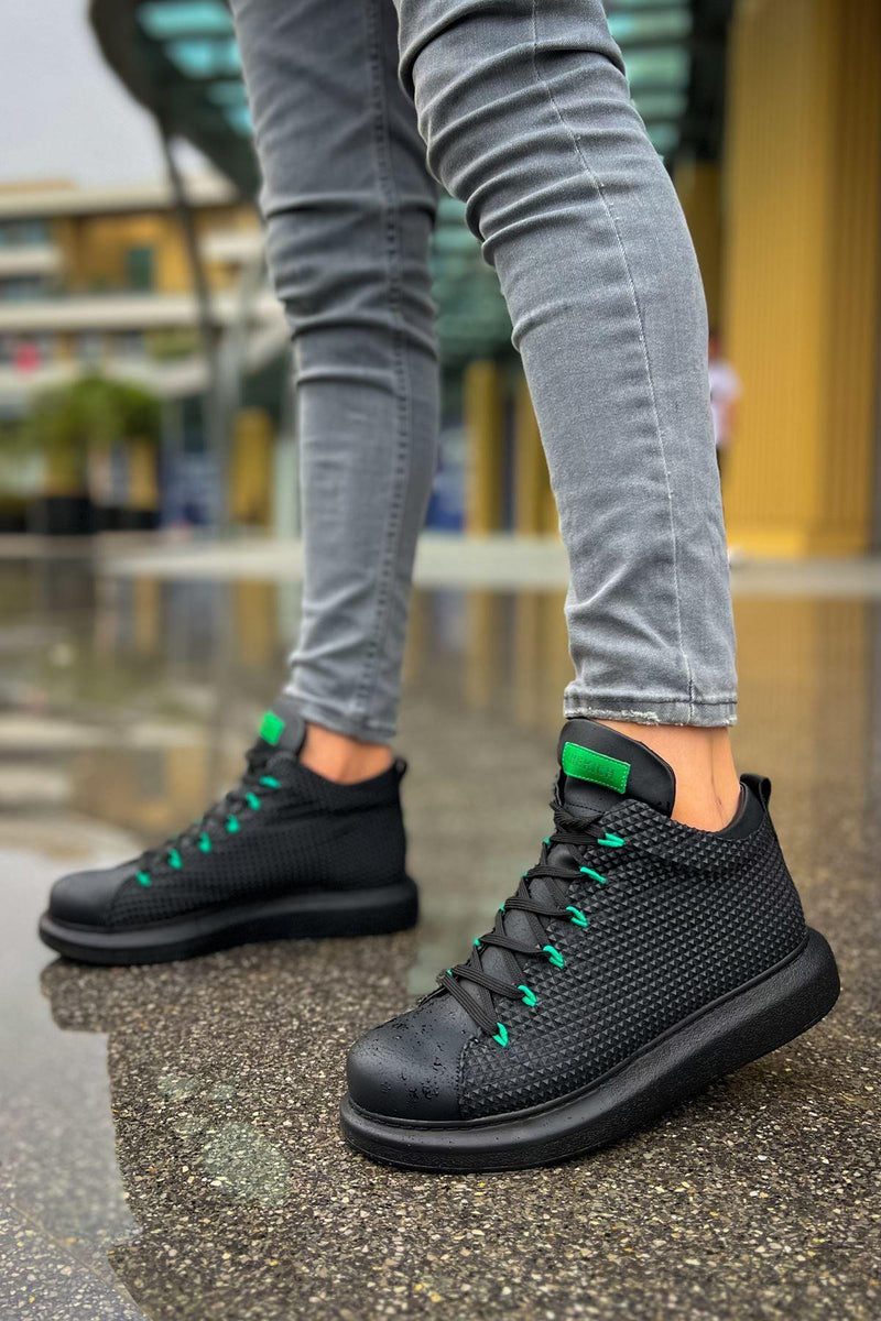 CH 111 Garni ST BLACK / GREEN men's sneakers shoes - STREETMODE™