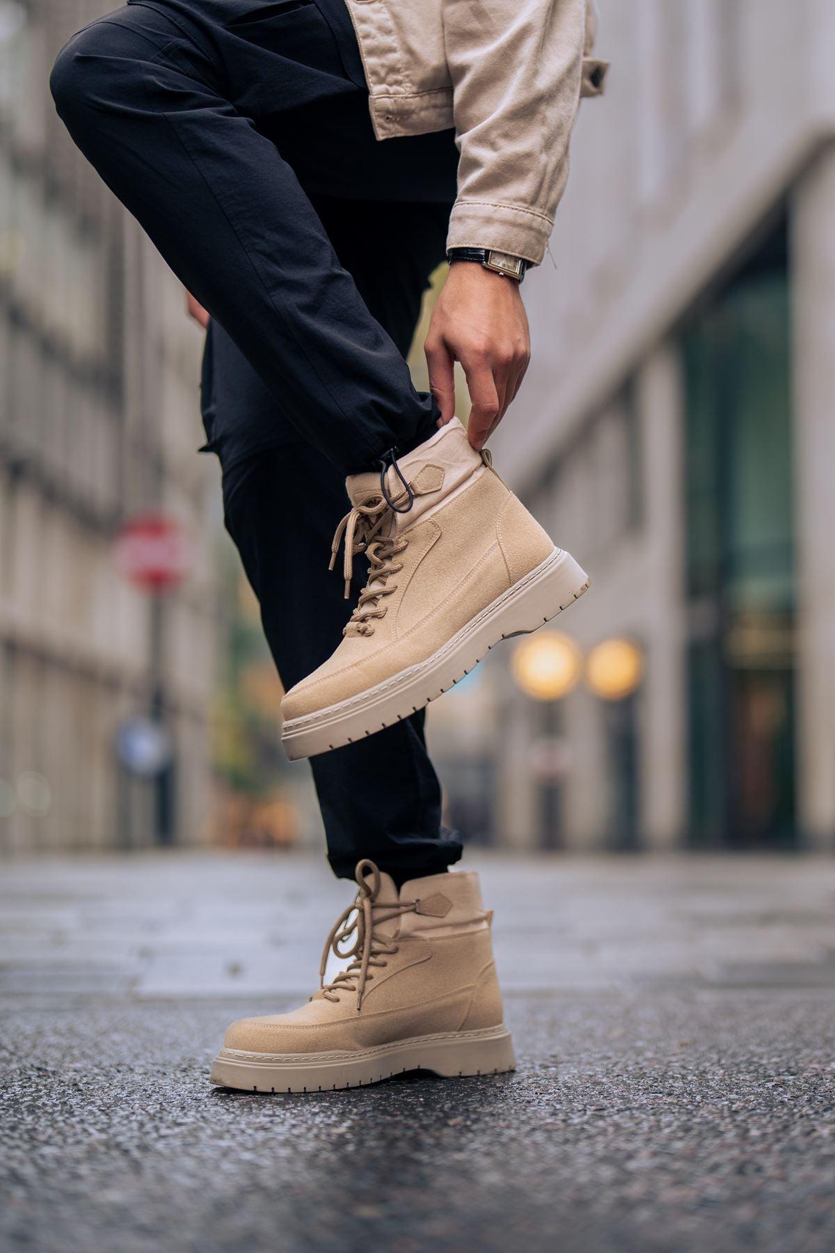 CH 225 SRT Men's Boots SAND Suede - STREETMODE™