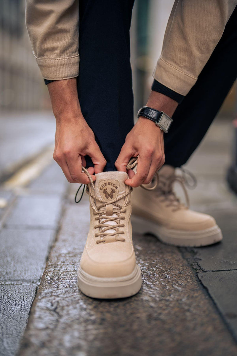 CH 225 SRT Men's Boots SAND Suede - STREETMODE™