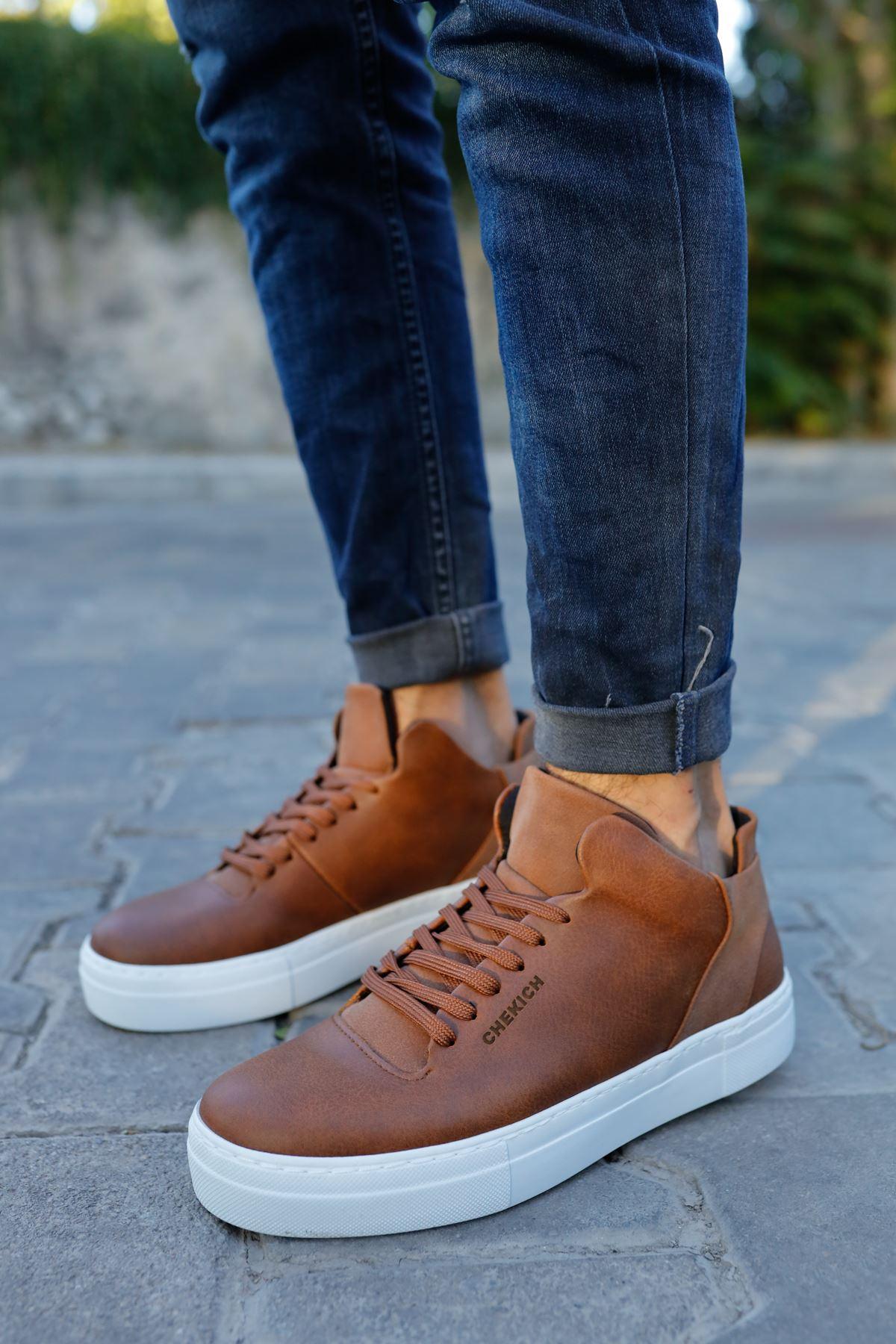 CH004 CBT Hide Men's Shoes brown - STREETMODE™