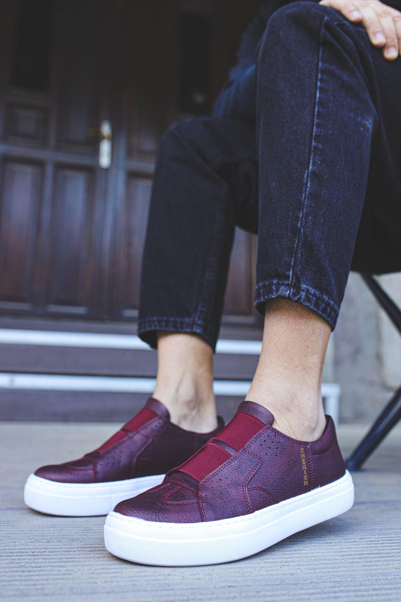 CH033 CBT Felton Men's Shoes CLARET RED - STREETMODE™