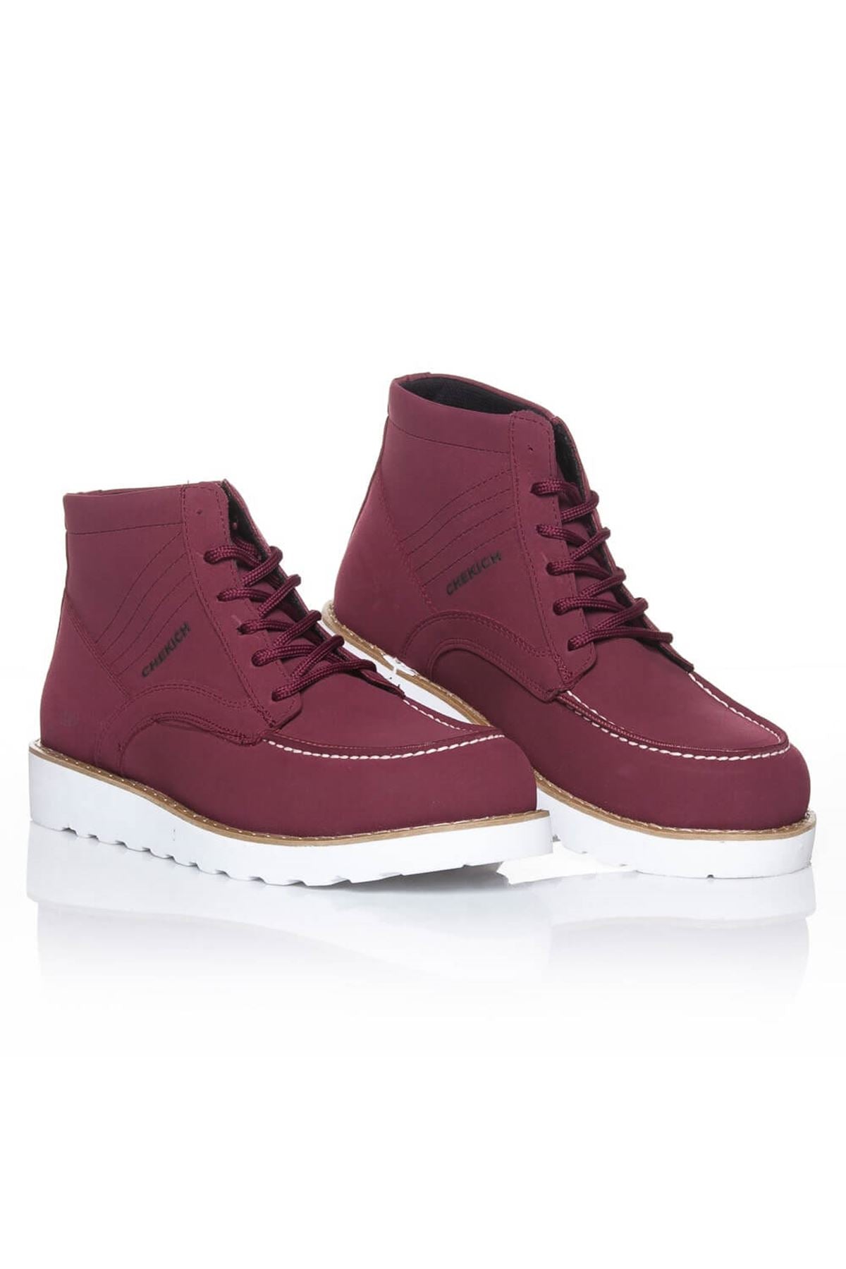 CH047 SBT Men's Boots CLARET RED - STREETMODE™