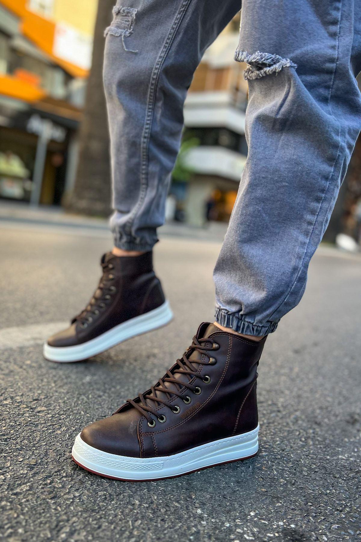 CH055  Mens Sneaker Boots - STREETMODE™