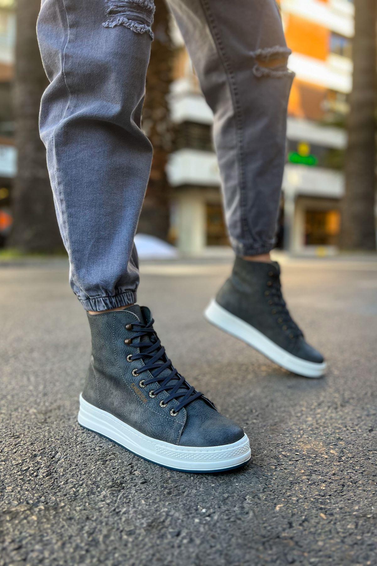 CH055  Mens Sneaker Boots - STREETMODE™