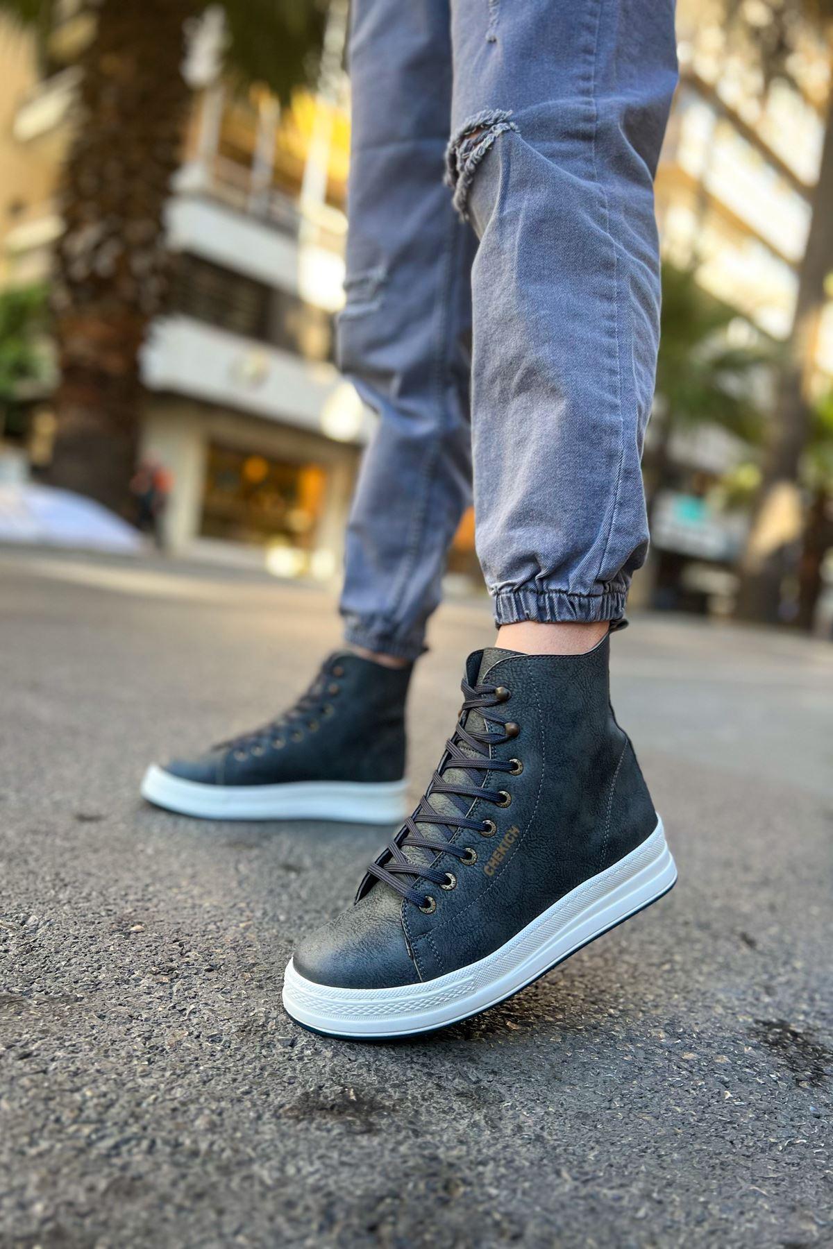 CH055  Mens Sneaker Boots - STREETMODE™