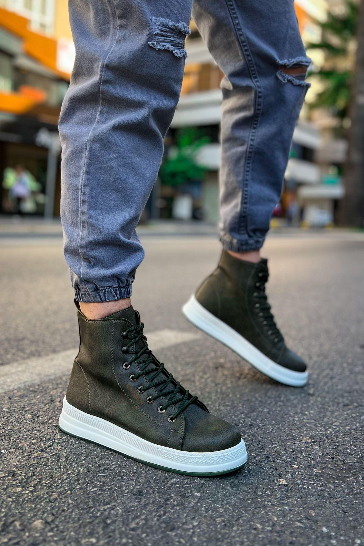 CH055  Mens Sneaker Boots - STREETMODE™