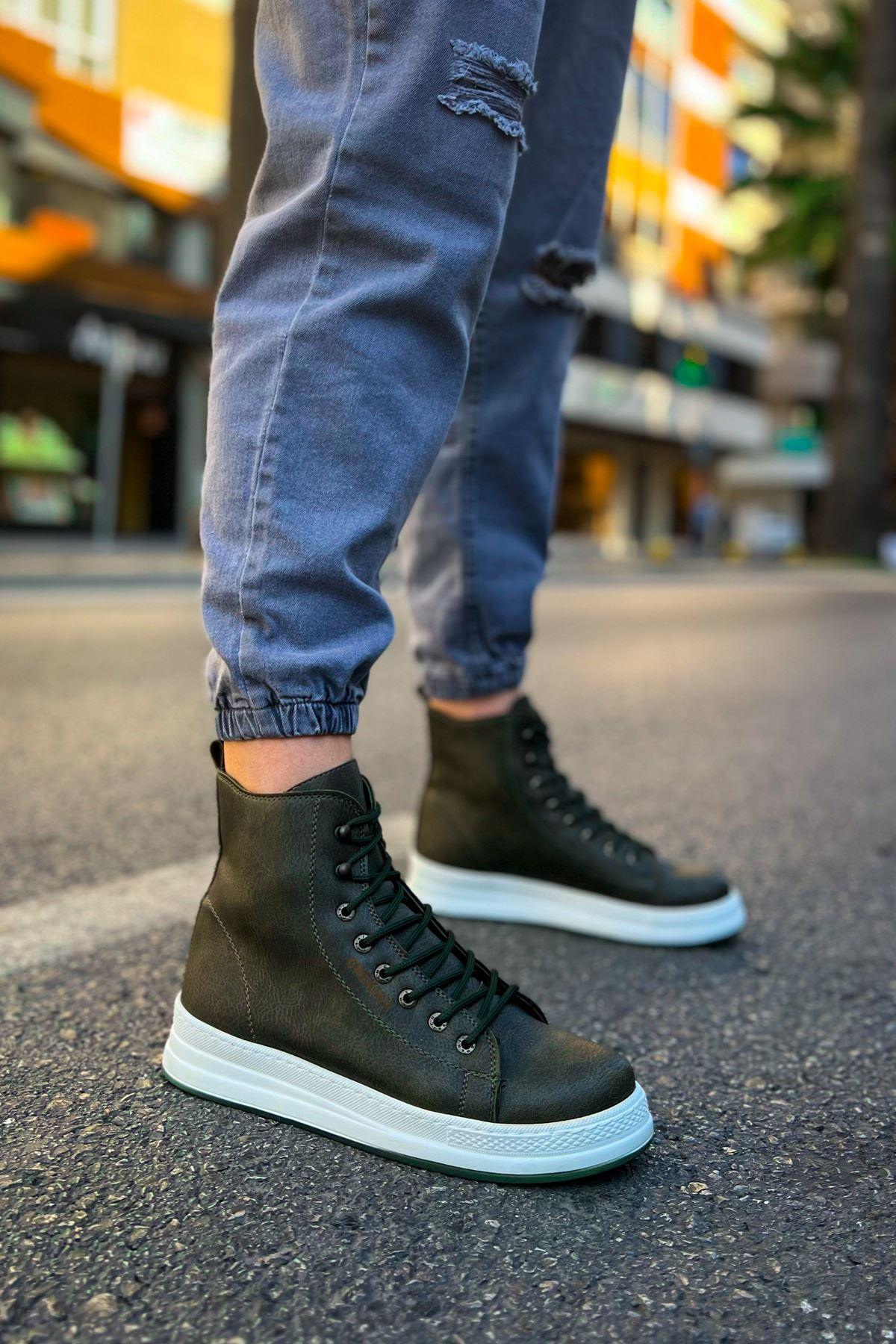 CH055  Mens Sneaker Boots - STREETMODE™