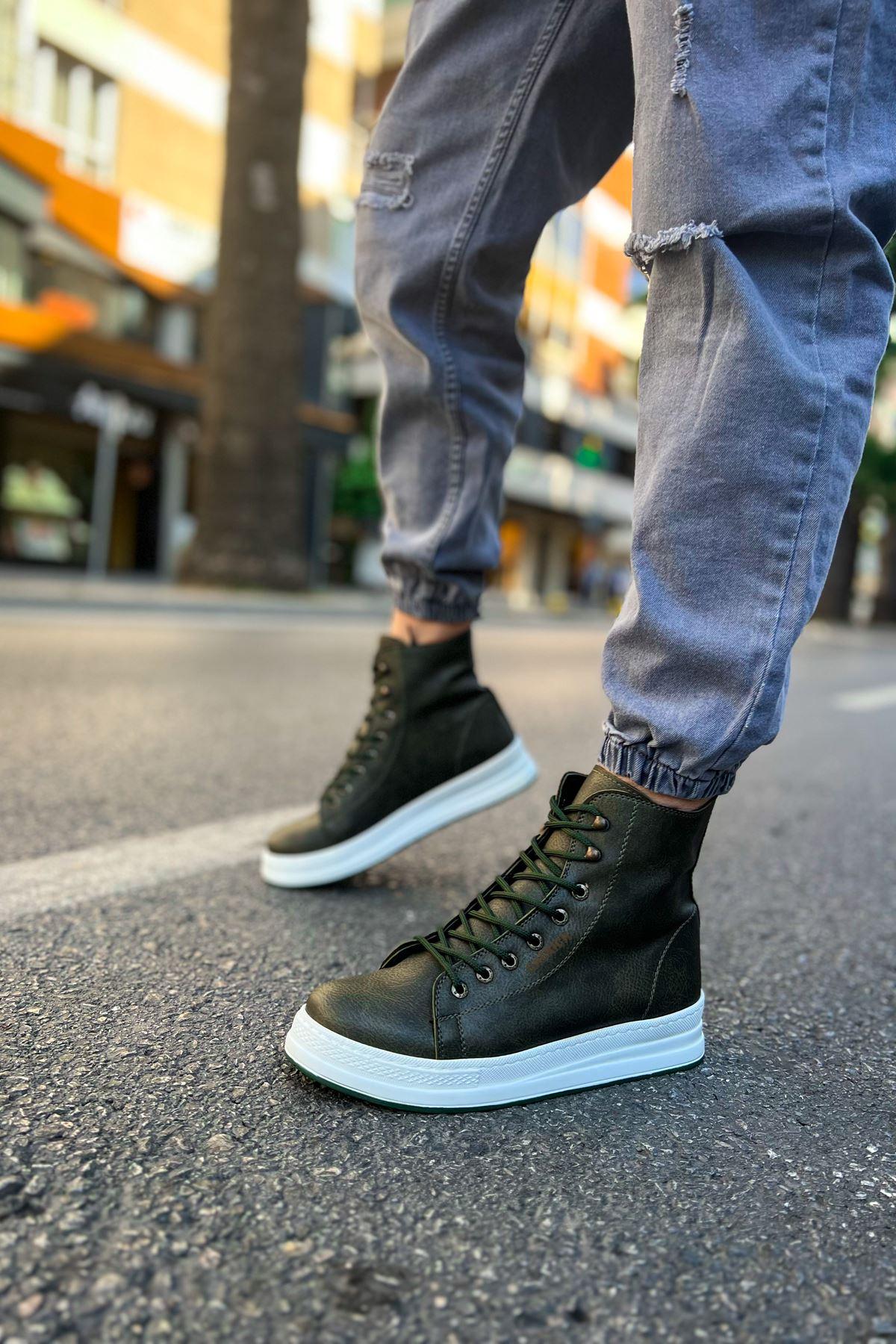 CH055  Mens Sneaker Boots - STREETMODE™