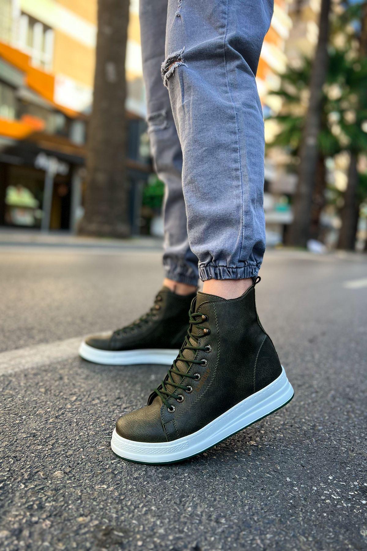 CH055  Mens Sneaker Boots - STREETMODE™