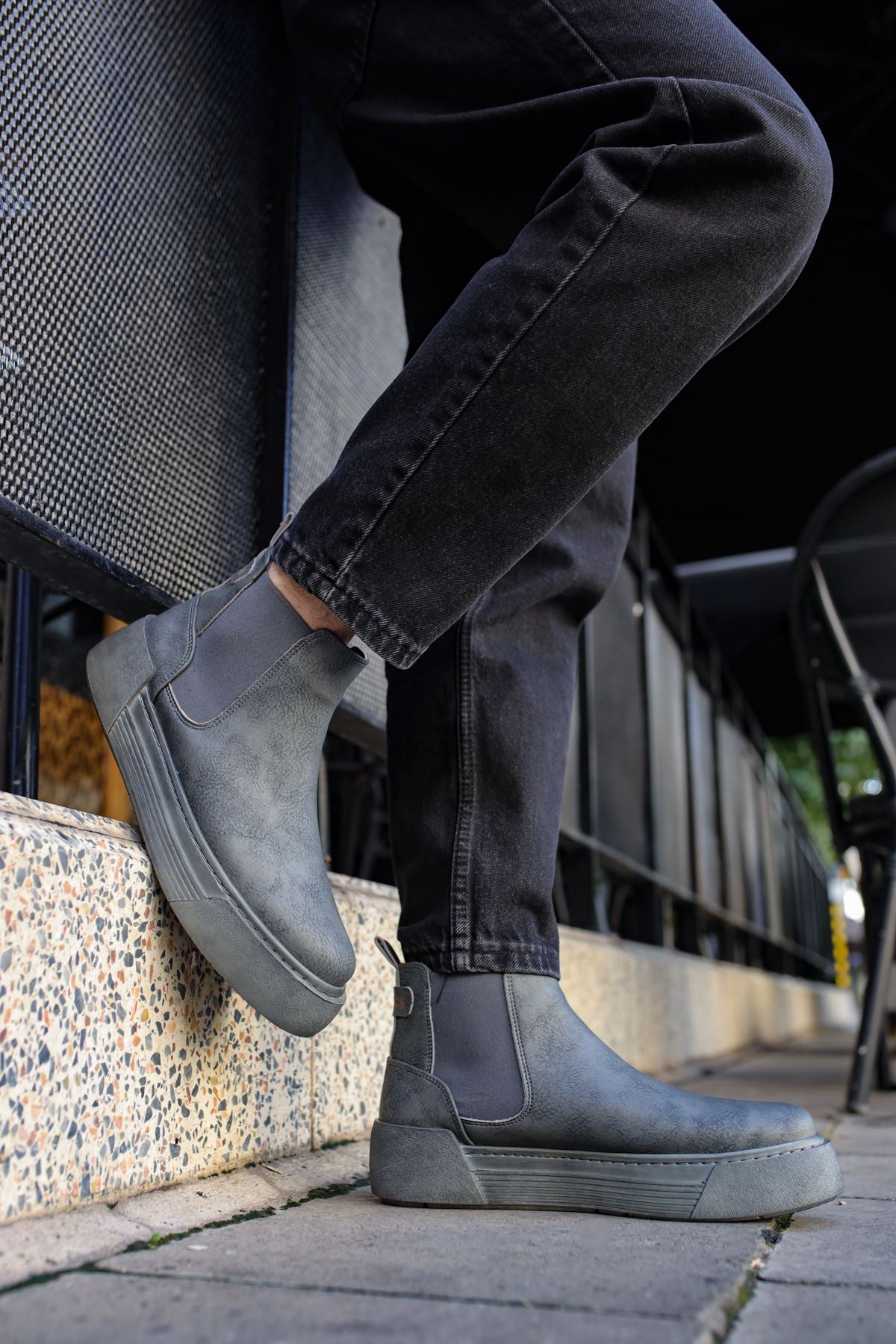 CH069 Men's Boots ANTHRACITE - STREETMODE™
