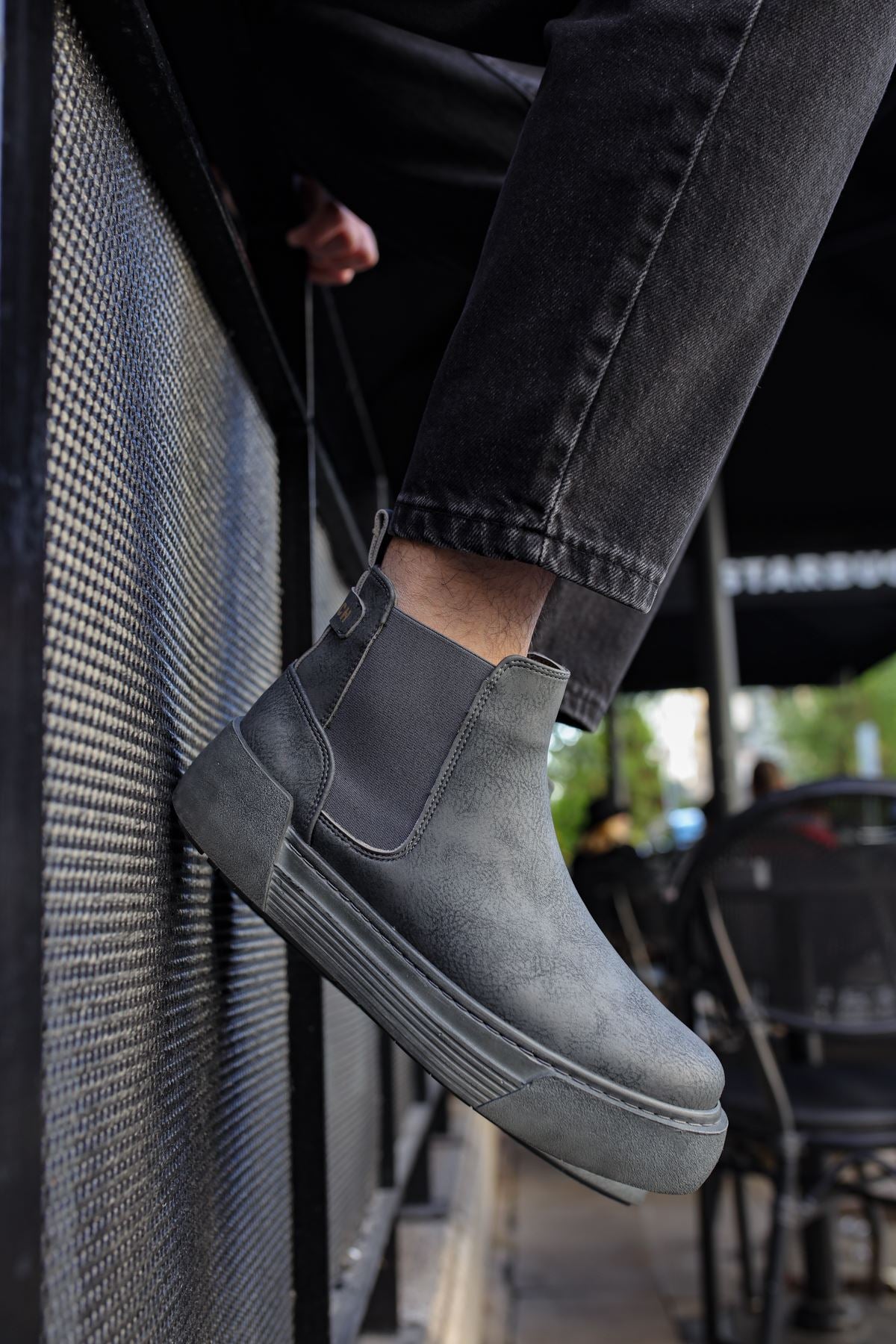CH069 Men's Boots ANTHRACITE - STREETMODE™