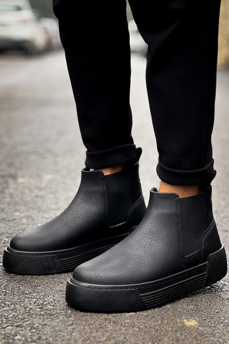 CH069 Men's Boots BLACK - STREETMODE™