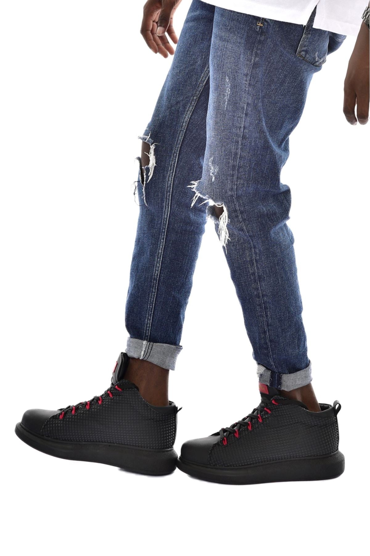 CH111 Garni ST BLACK - YELLOW men's sneakers shoes - STREETMODE™