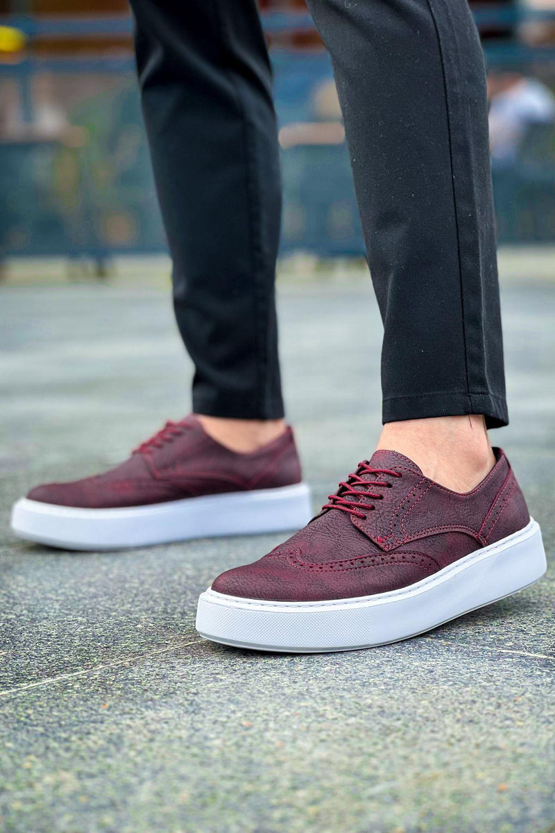 CH149 CBT Changer Over Men's Sneakers Shoes MAROON - STREETMODE™