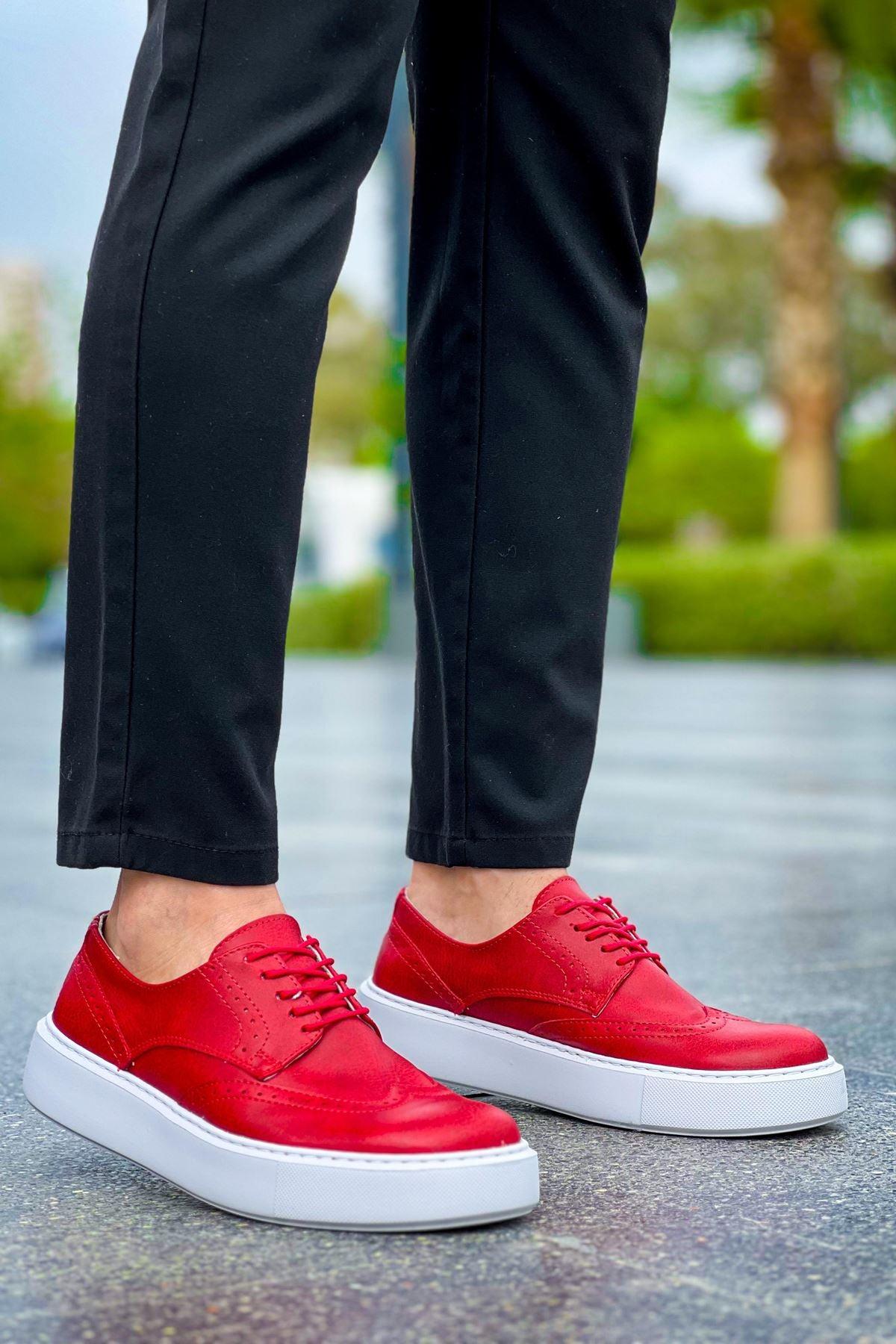 CH149 CBT Changer Over Men's sneakers Shoes RED - STREETMODE™