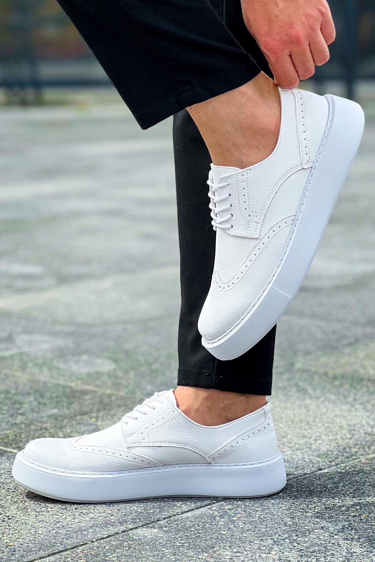 CH149 CBT Changer Over Men's Sneakers Shoes WHITE - STREETMODE™