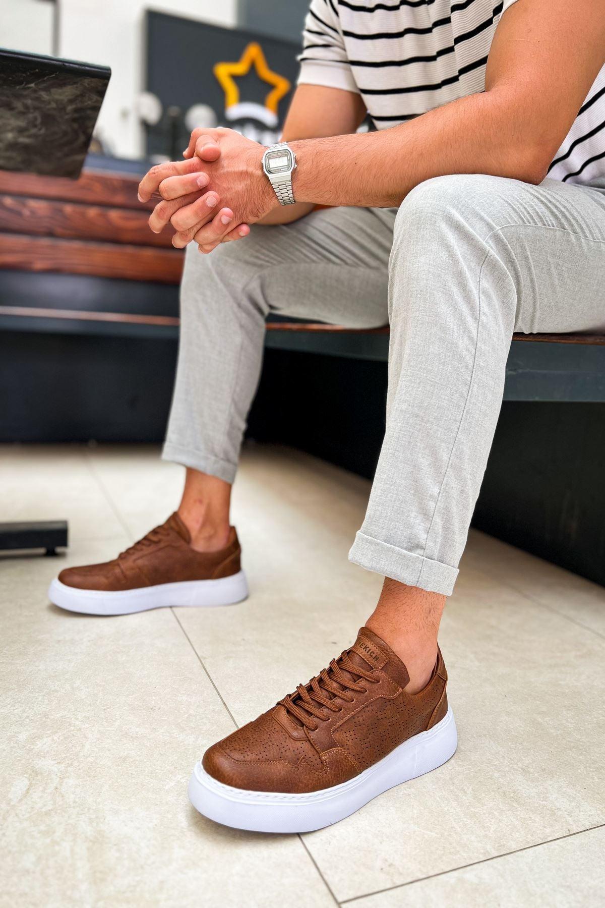 CH151 men's shoes sneakers Brown - STREETMODE™