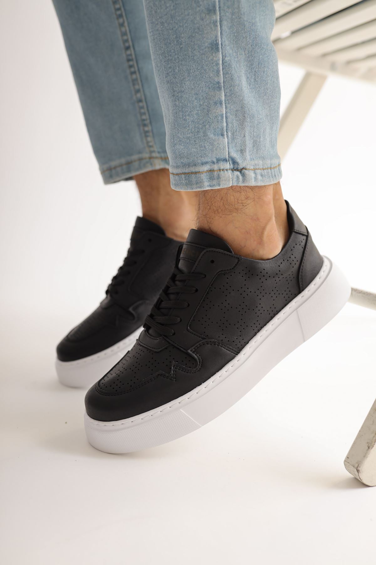 CH153 men's shoes sneakers BLACK - STREETMODE™