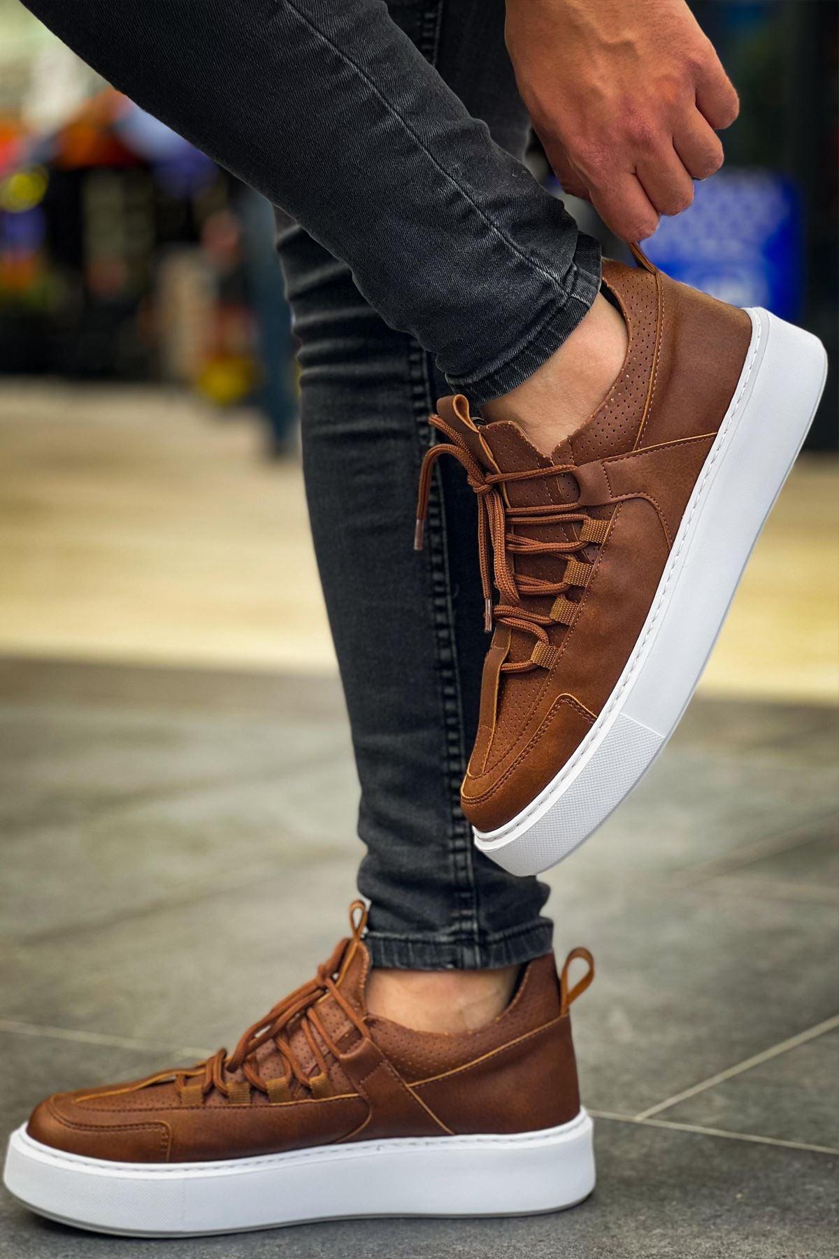 CH159 CBT Saturn Men's sneakers Brown - STREETMODE™