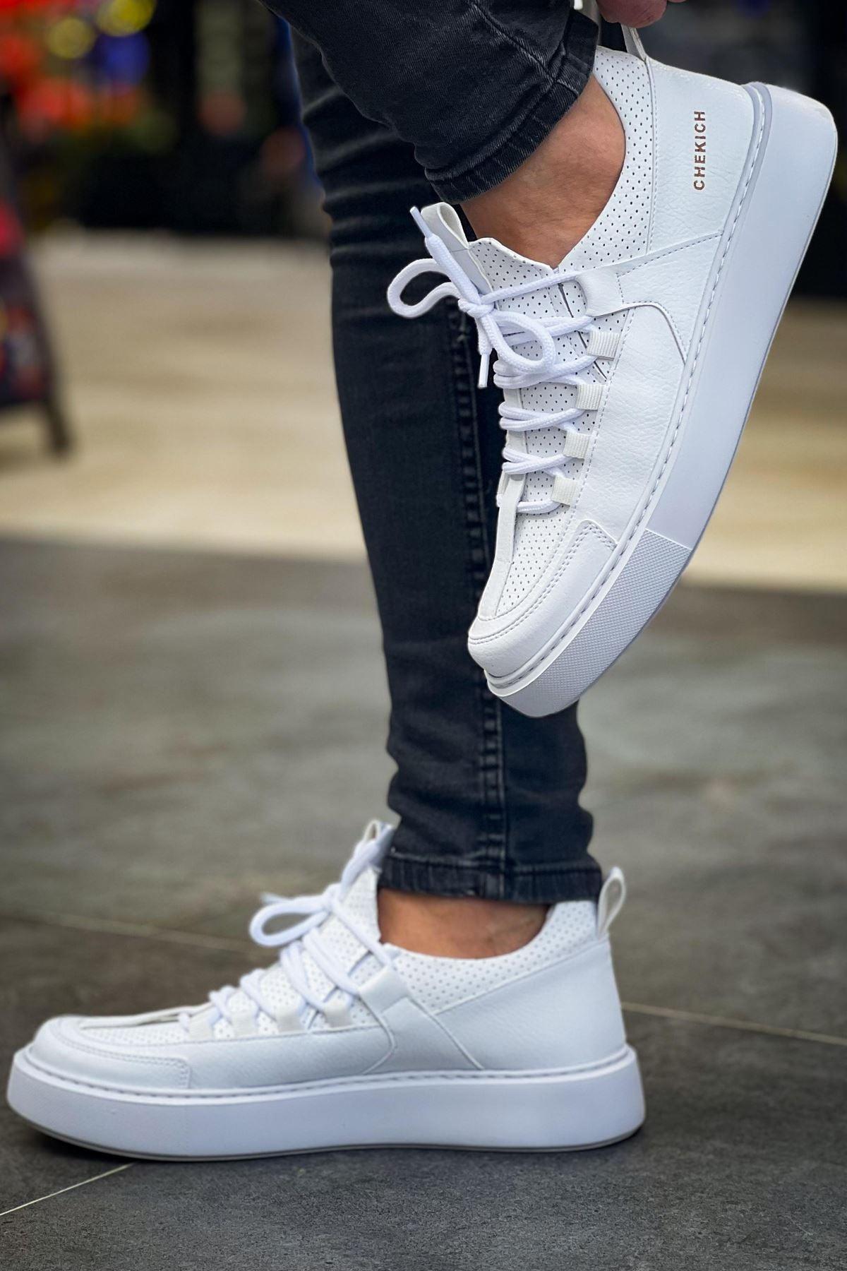 CH159 CBT Saturn Men's sneakers Shoes WHITE - STREETMODE™