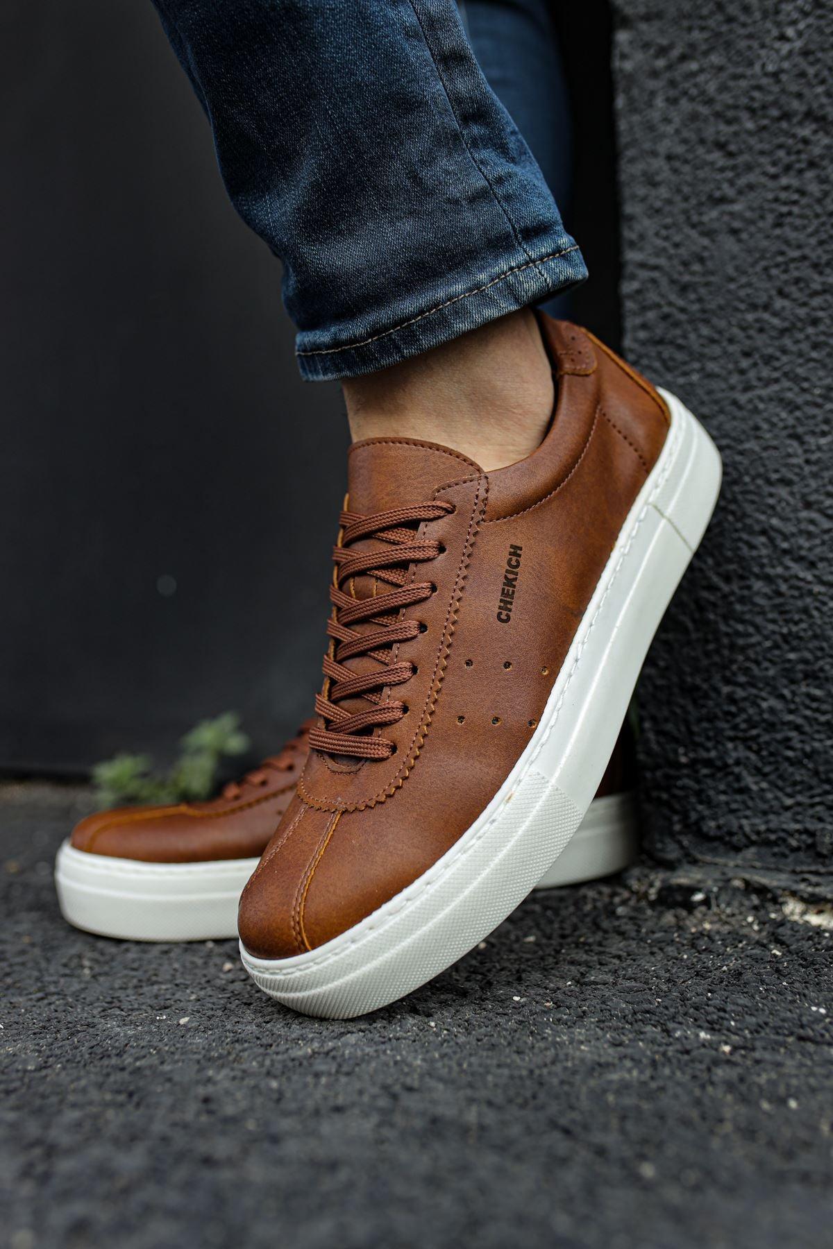 CH163 CBT Men's Shoes Brown - STREETMODE™