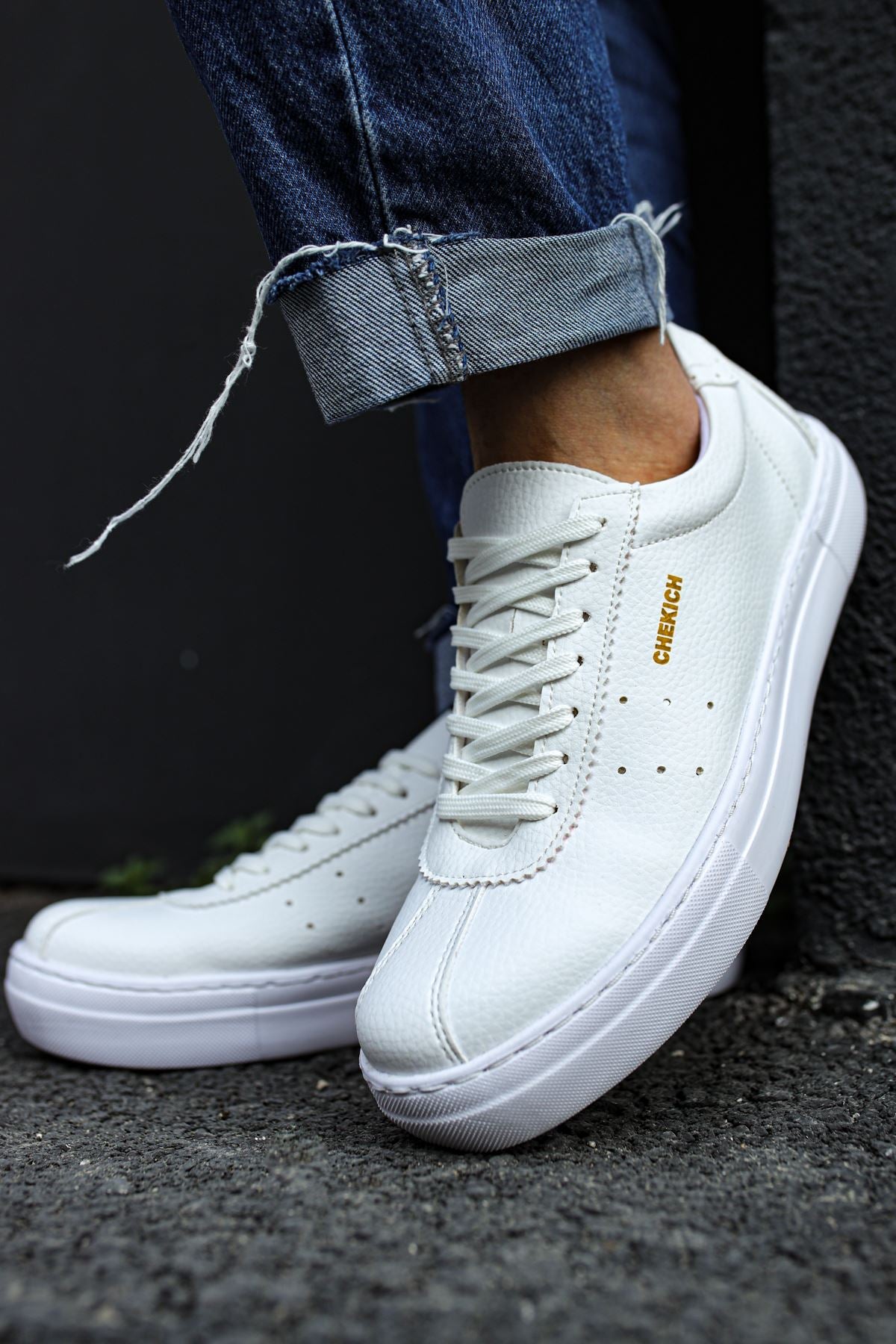 CH163 CBT Men's Shoes WHITE - STREETMODE™