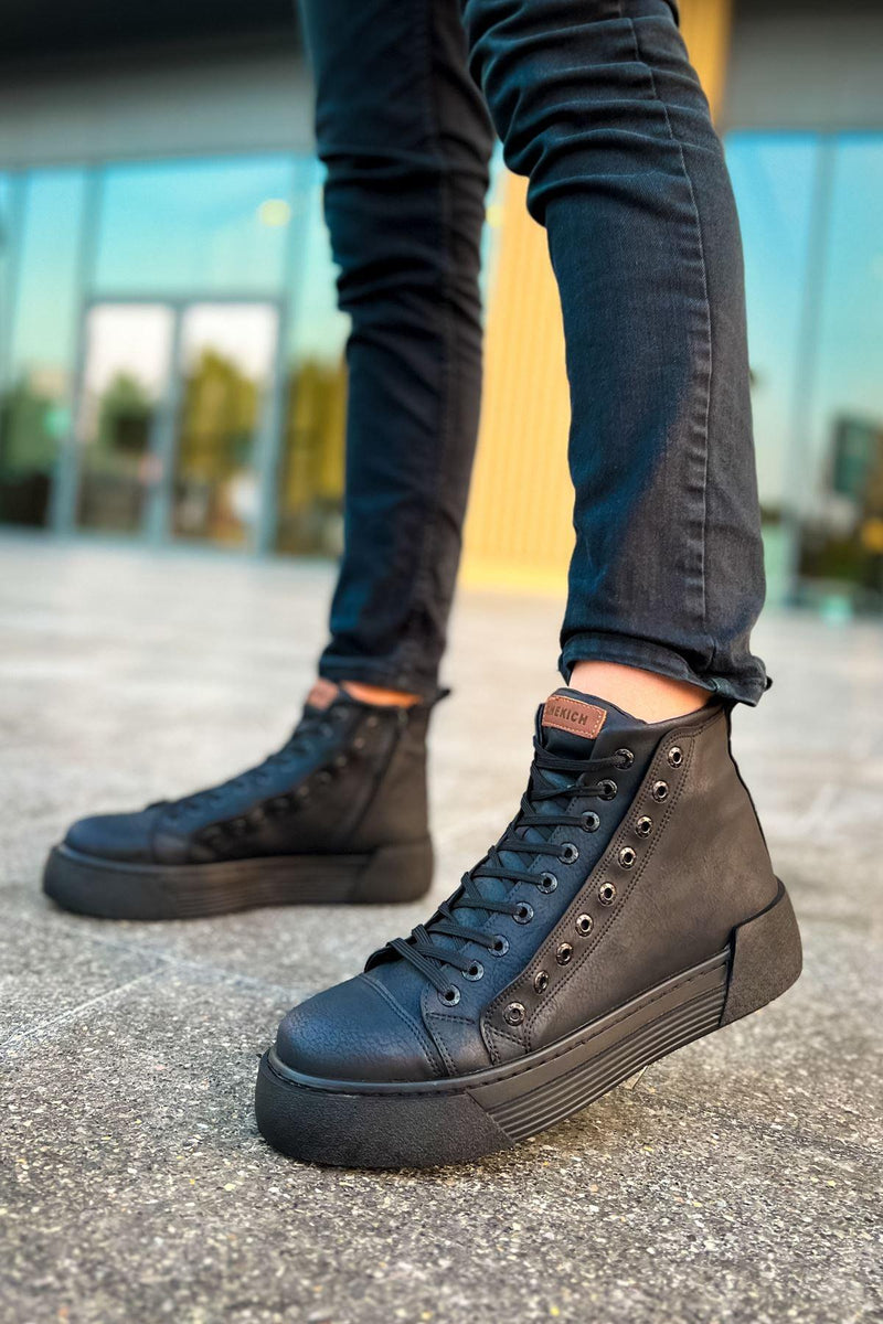 CH167 ST Men's Boots BLACK/BLACK - STREETMODE™