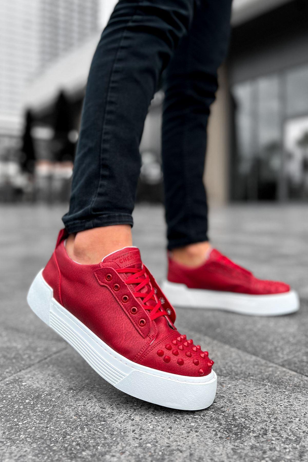 CH169 BT Men's Shoes RED - STREETMODE™