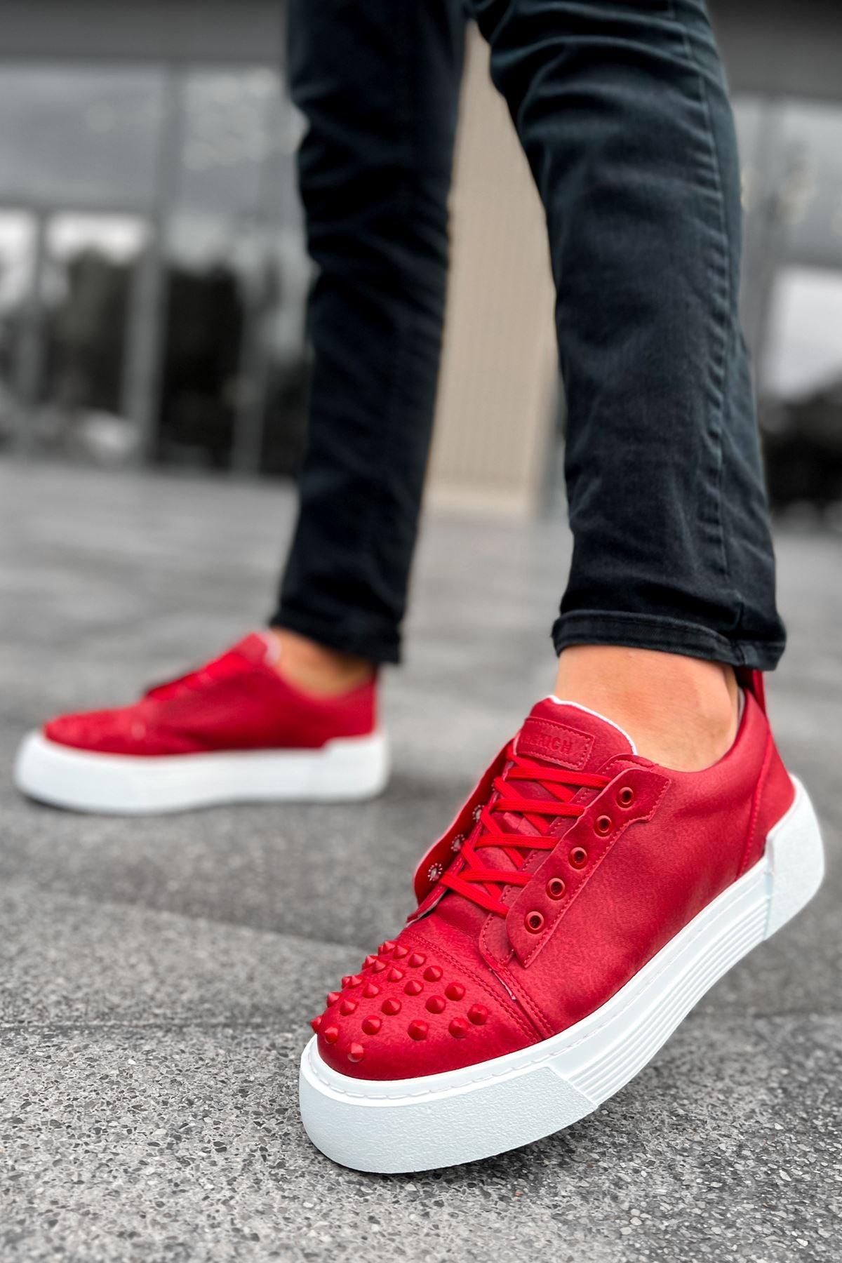 CH169 BT Men's Shoes RED - STREETMODE™