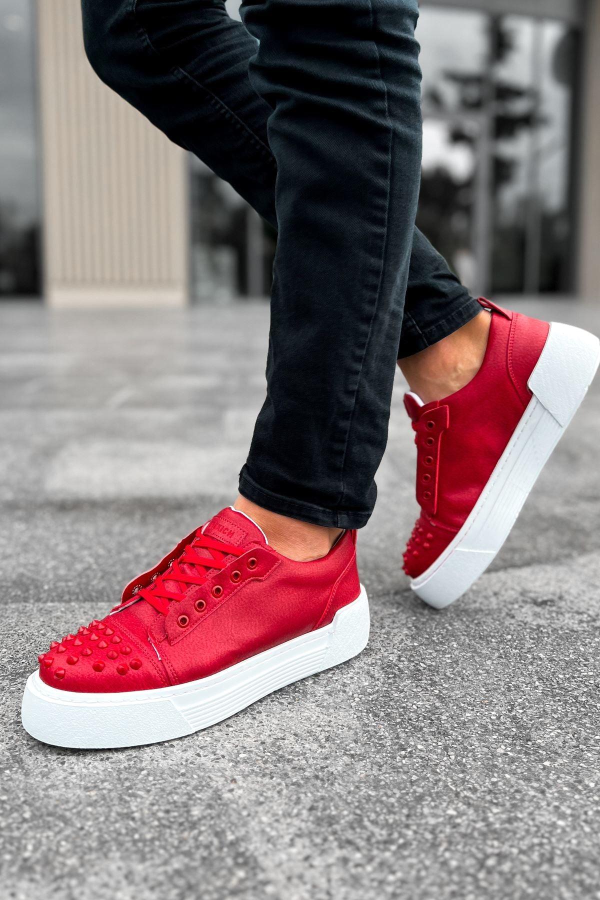 CH169 BT Men's Shoes RED - STREETMODE™