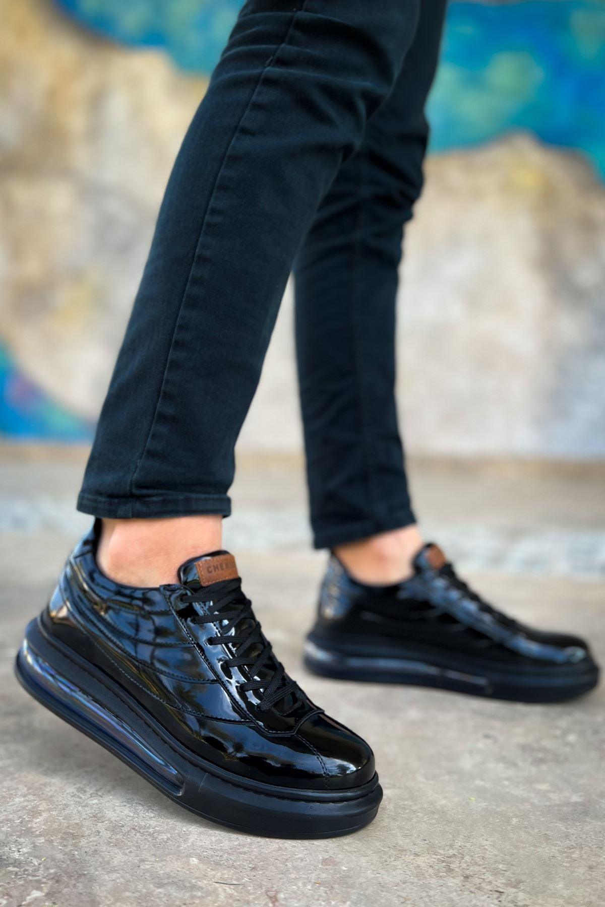 CH171 Patent Leather ST Men's Sneaker Shoes - STREETMODE™