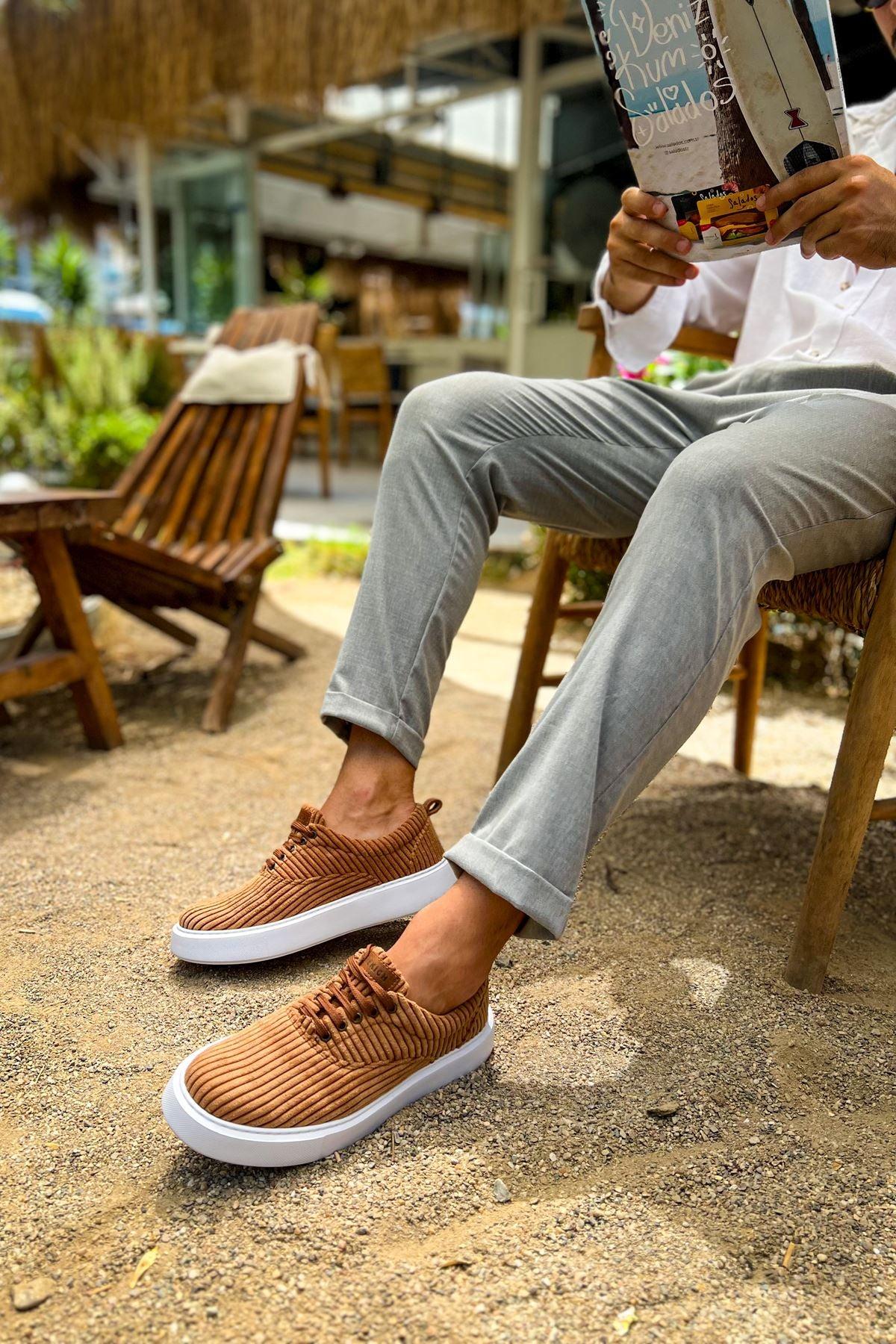 CH173 BT Men's Shoes Tan - STREETMODE™