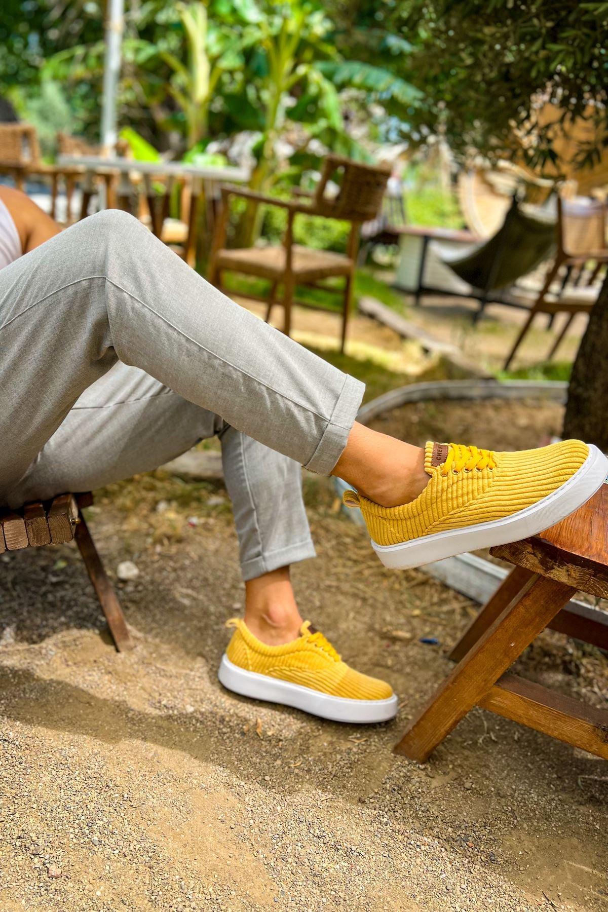 CH173 BT Men's Shoes YELLOW - STREETMODE™