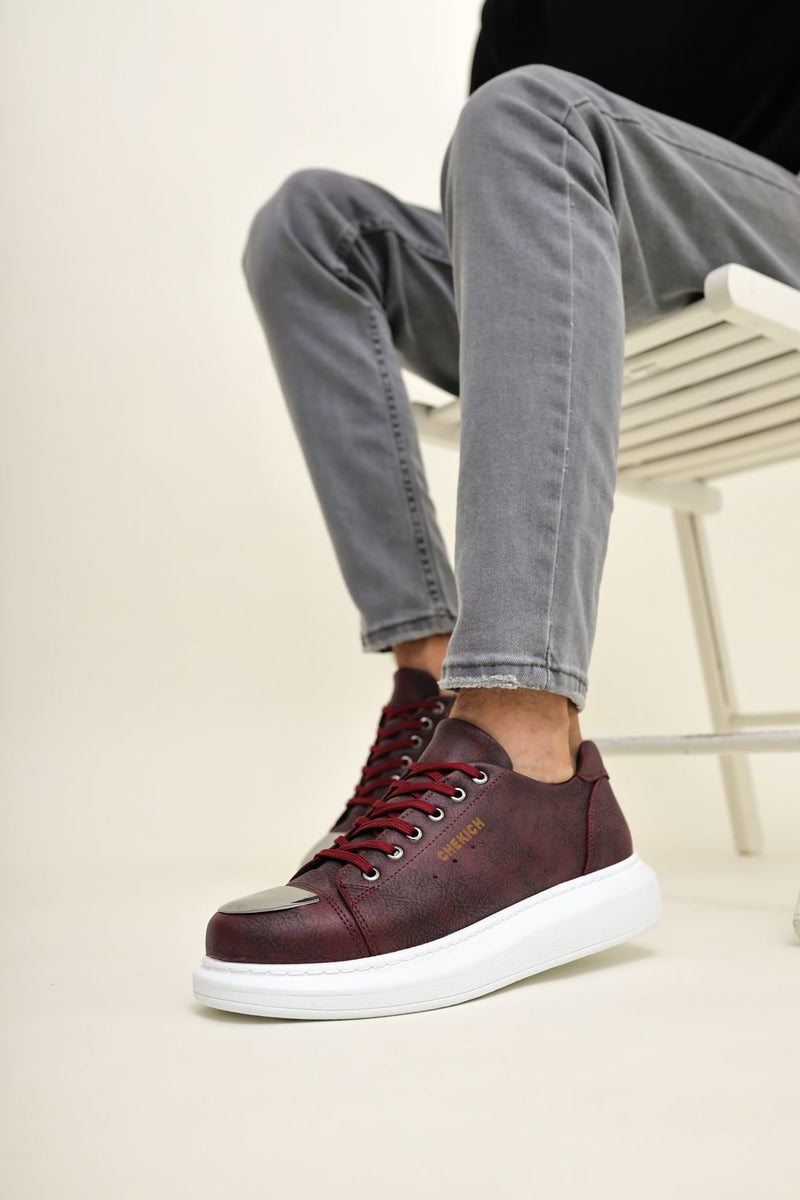 CH175 CBT Mirror Men's Shoes CLARET RED - STREETMODE™