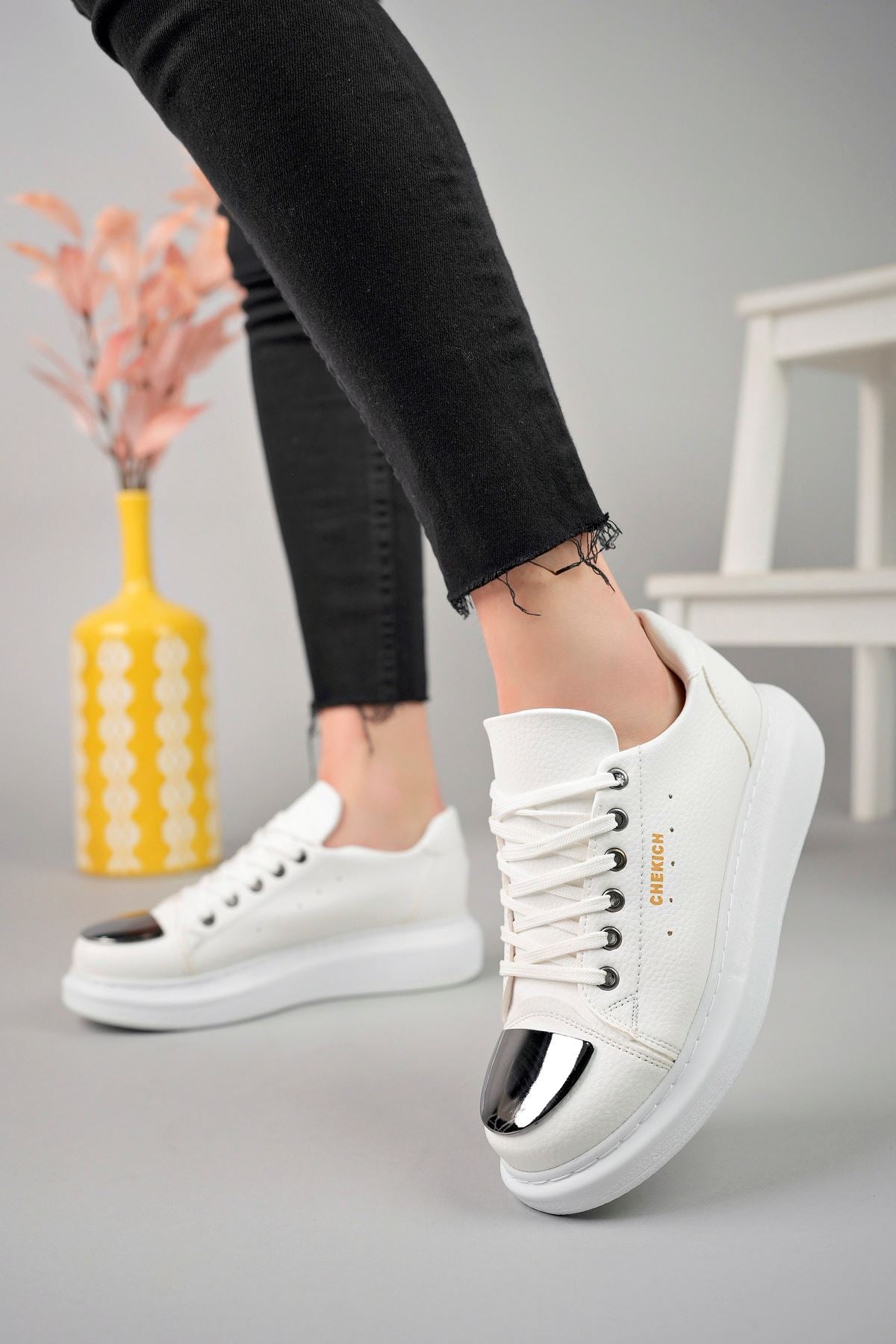 CH175 CBT Mirror Women's Shoes WHITE - STREETMODE™