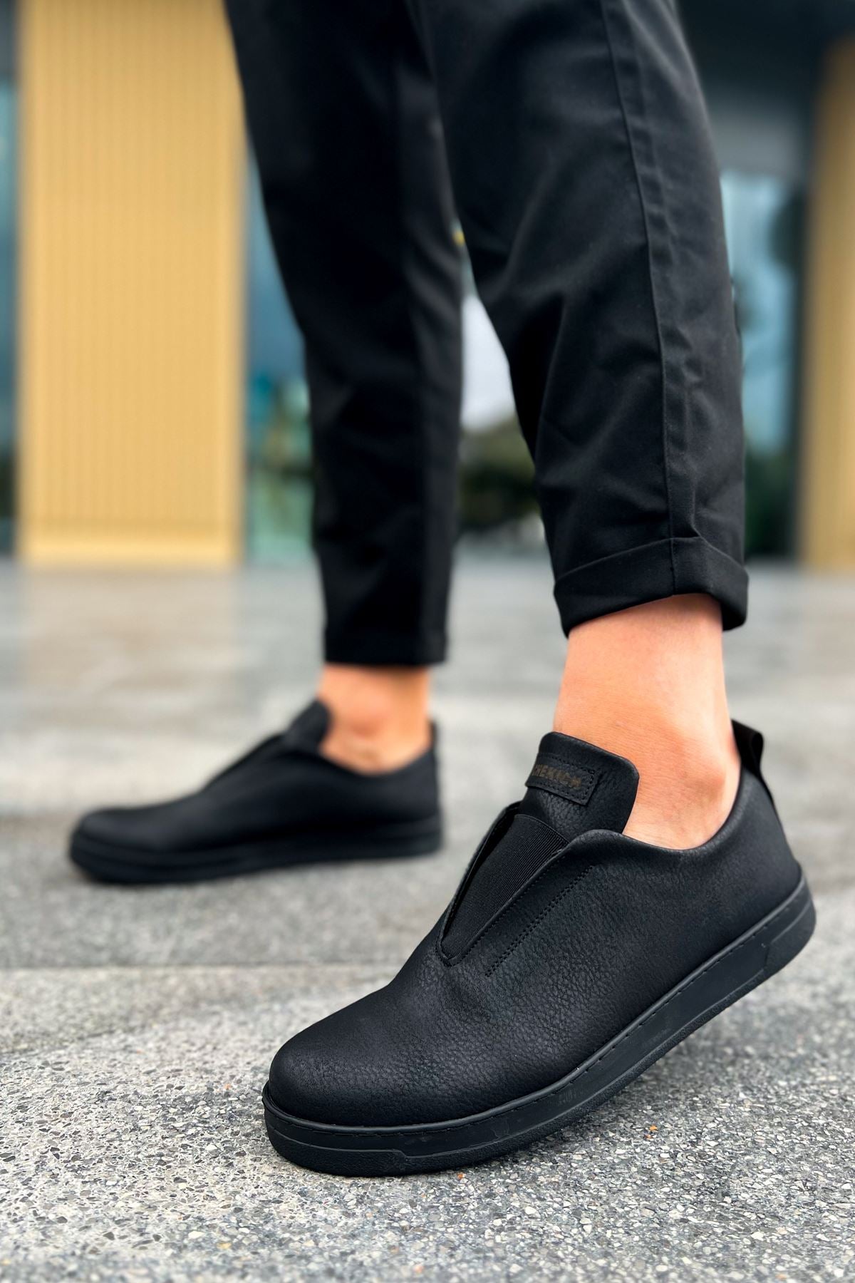 CH195 men's casual shoes sneakers BLACK - STREETMODE™