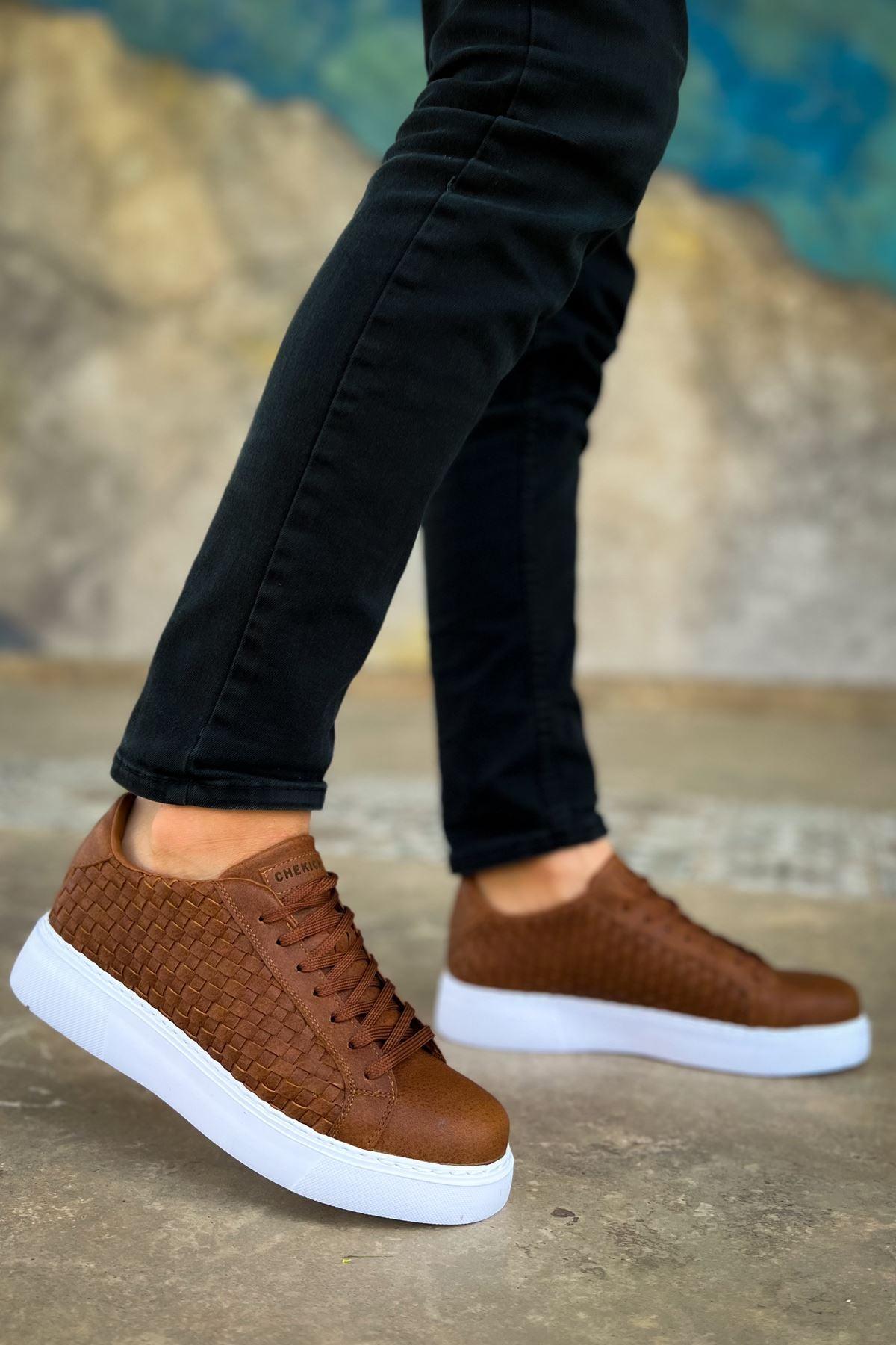 CH203 OBT Maglieria Men's sneakers Shoes Brown - STREETMODE™