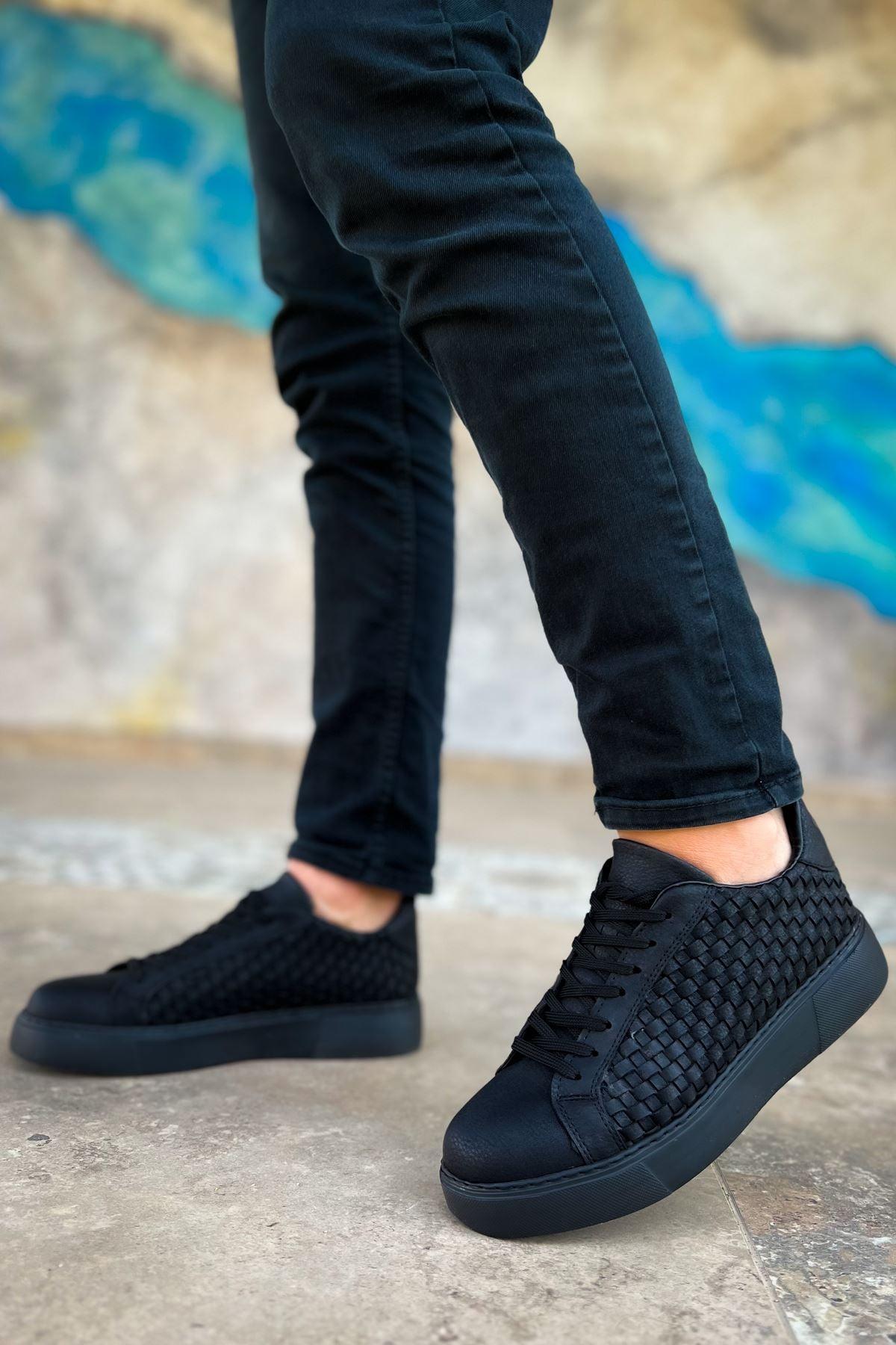 CH203 OST Maglieria Men's Sneakers Shoes BLACK - STREETMODE™