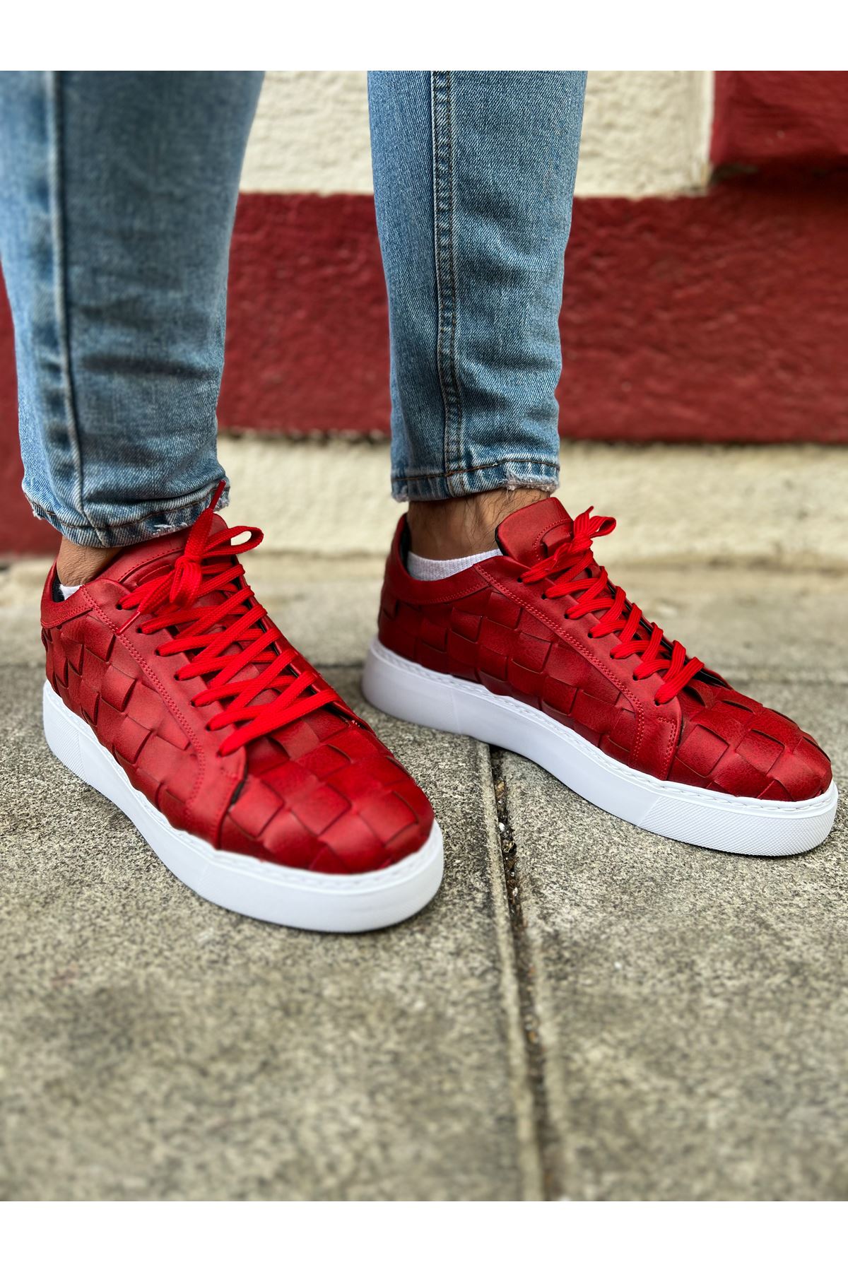 CH209 OBT Vimini Men's Shoes sneakers RED - STREETMODE™