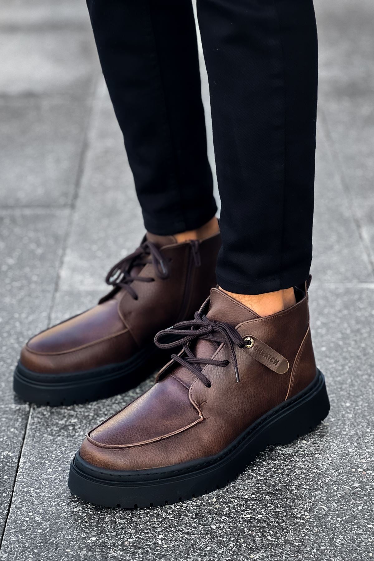 CH213 CBT Bryggen Men's Boots BROWN - STREETMODE™