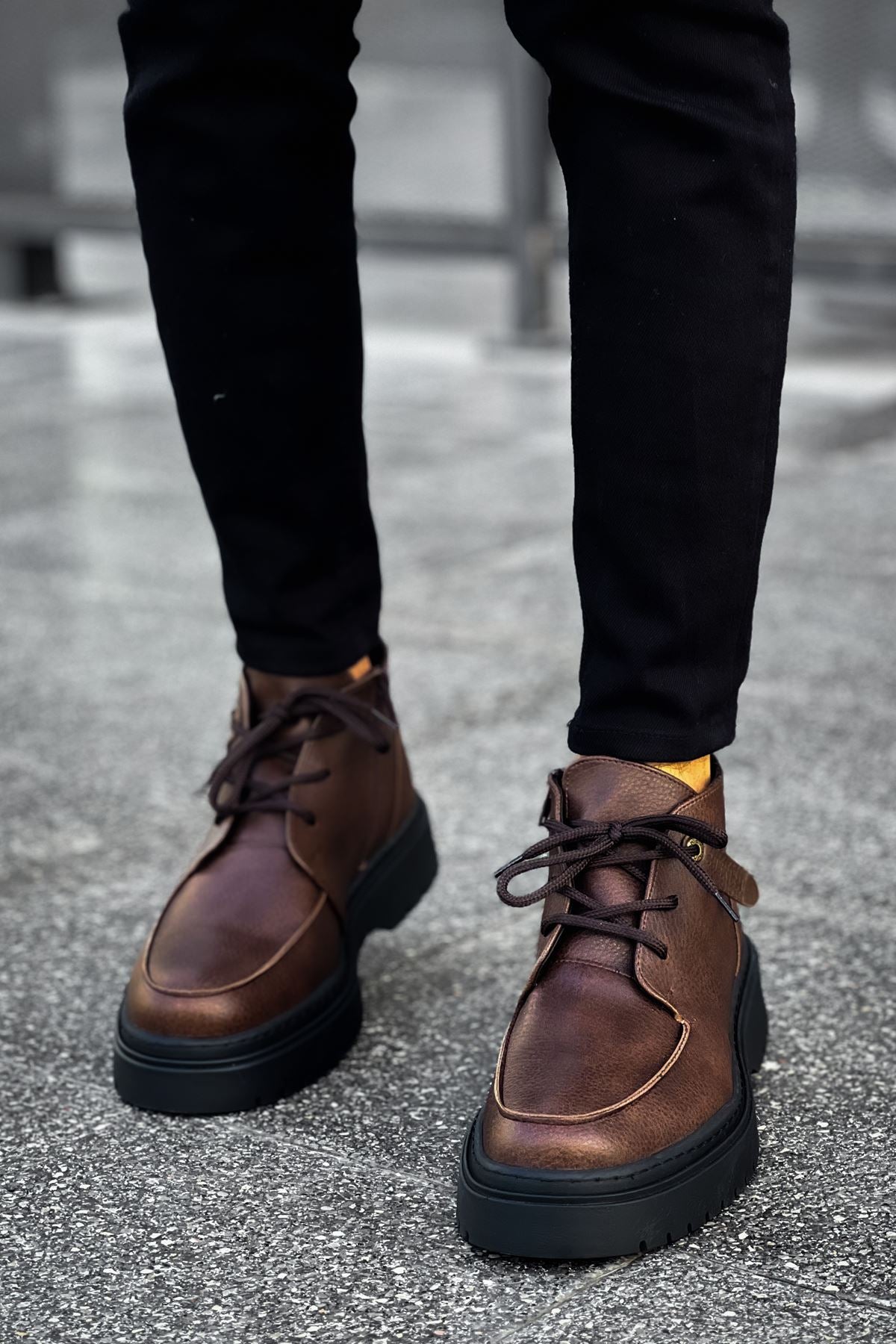 CH213 CBT Bryggen Men's Boots BROWN - STREETMODE™