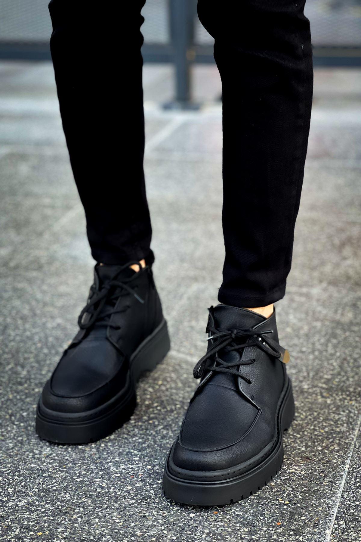 CH213 Men's Boots BLACK - STREETMODE™