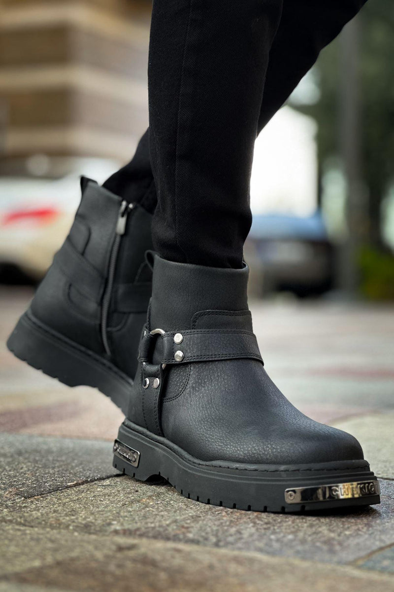 CH227 Men's Boots BLACK - STREETMODE™