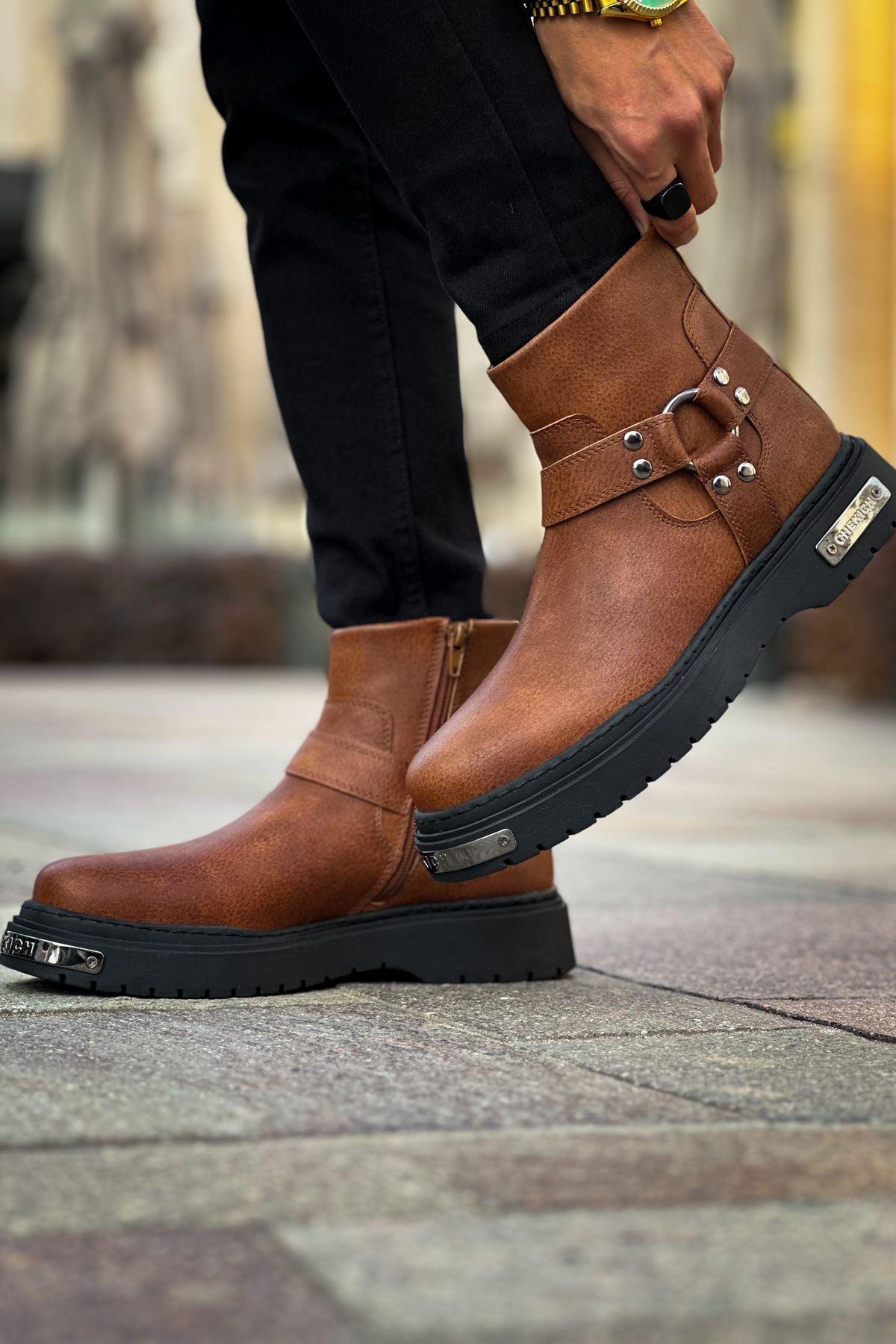 CH227 Yukon Men's Boots Brown - STREETMODE™