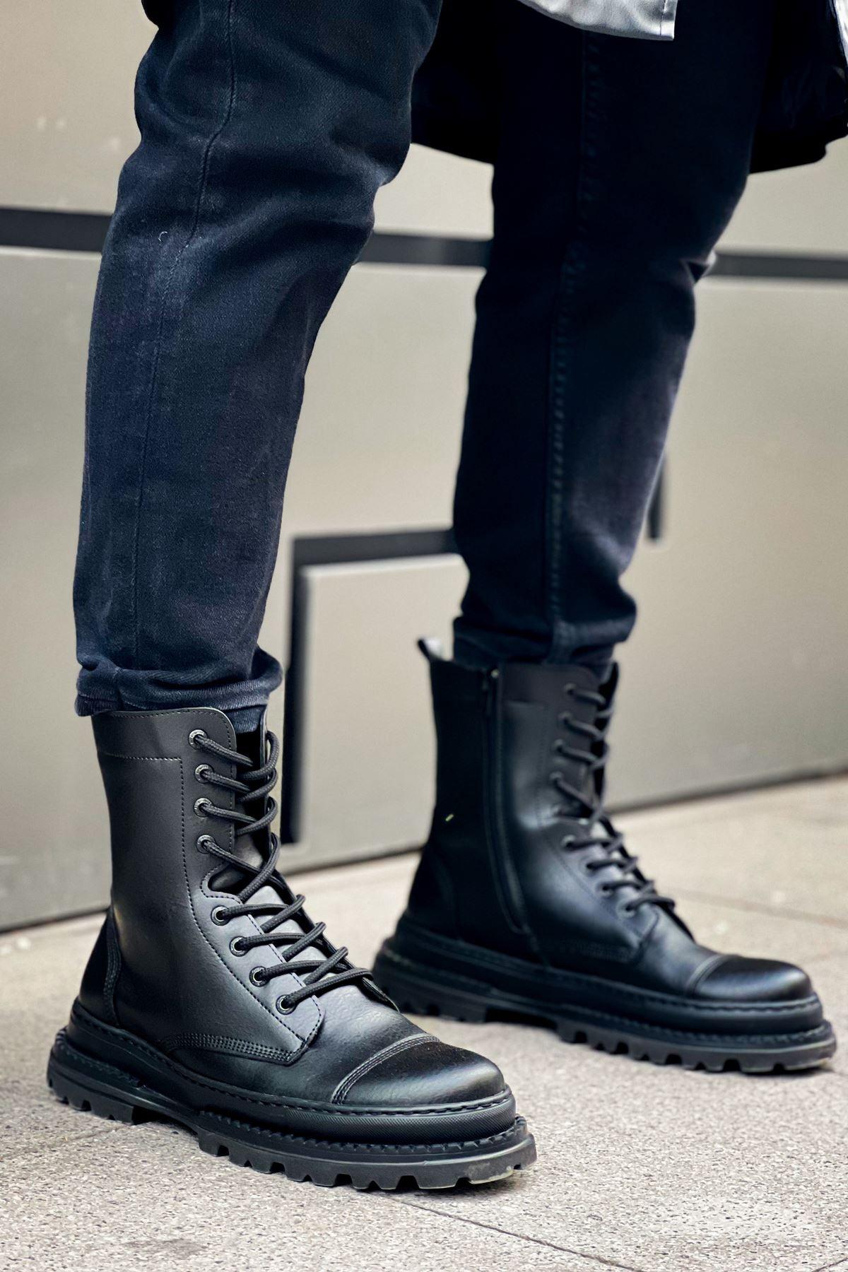 CH229 FST Crow Men's Boots BLACK - STREETMODE™