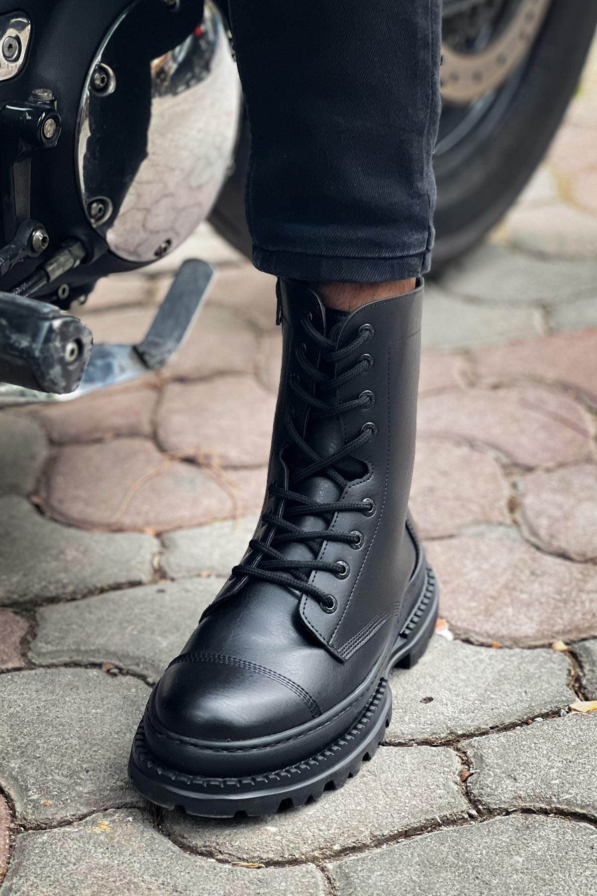 CH229 FST Crow Men's Boots BLACK - STREETMODE™